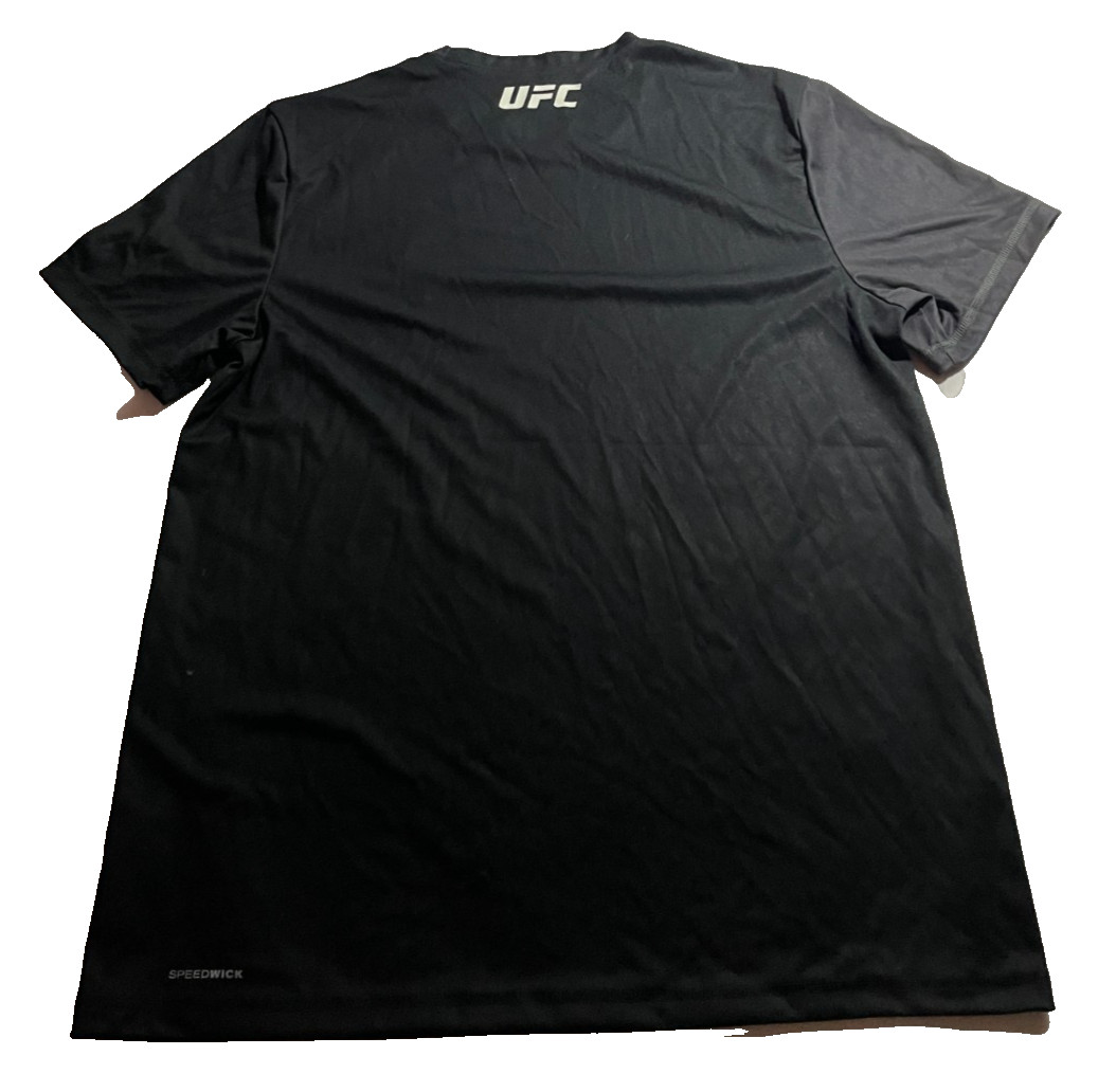 Reebok Mens Large Black Performance Training T Shirt Athletic Gym NEW