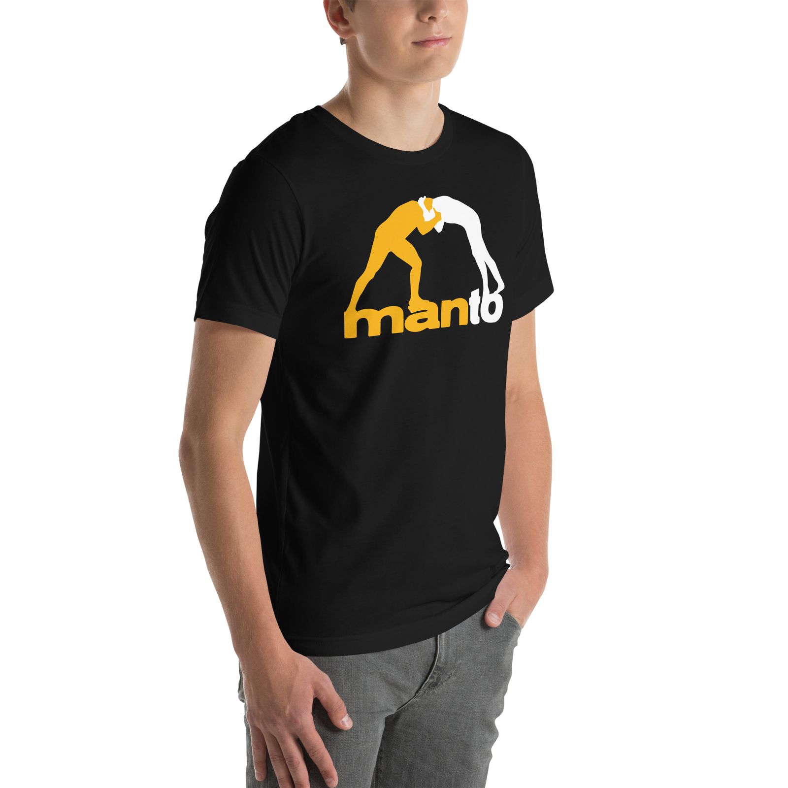 MANTO Brazilian Jiu Jitsu-Inspired Logo Unisex Tee S-5XL