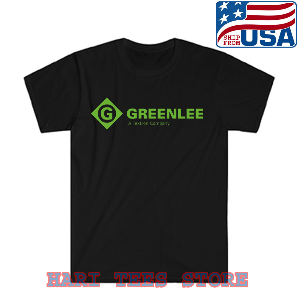 Greenlee Electrical Tools Men’s Black T-shirt Size S to 5XL