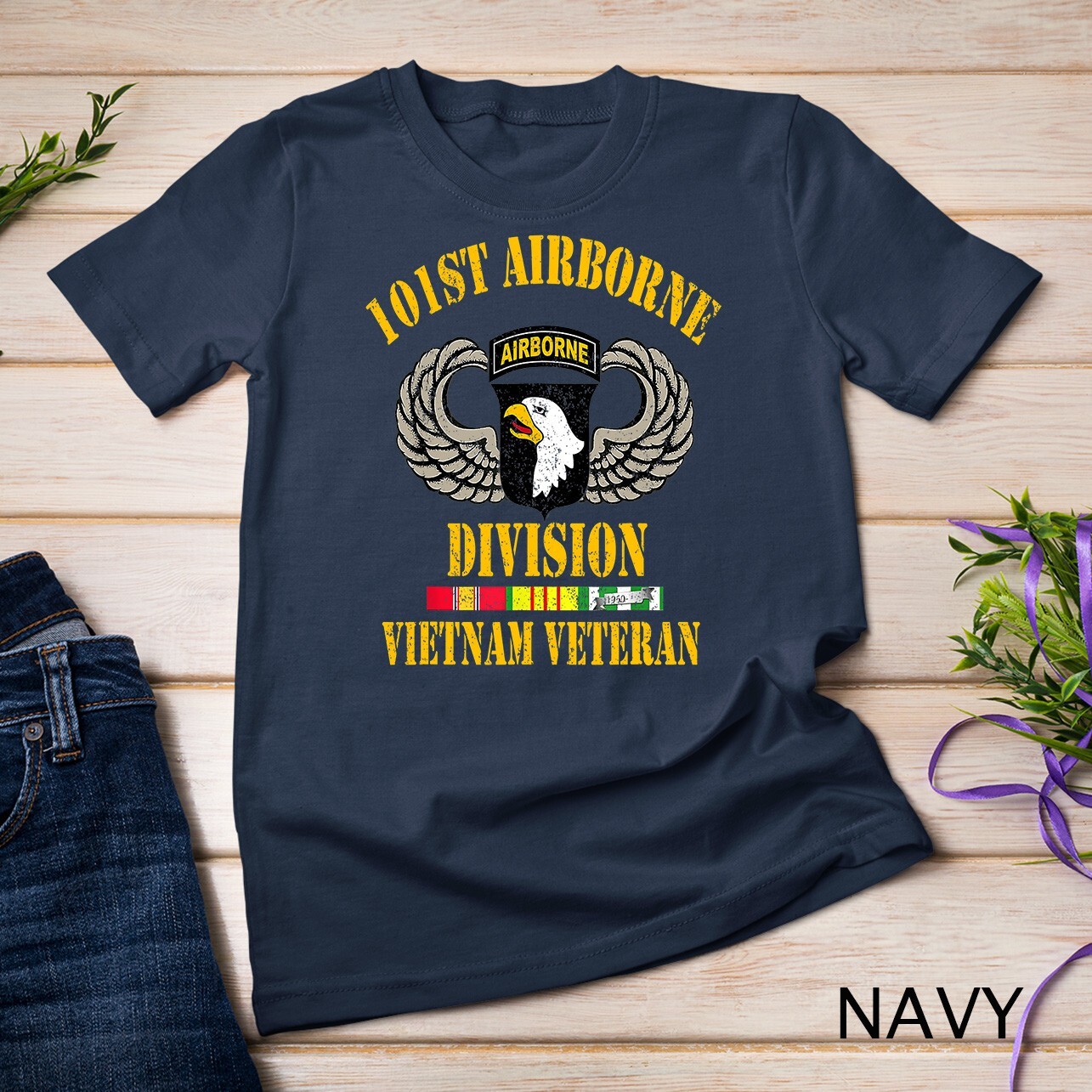 101st Airborne Division Vietnam Veteran Tshirt, Veterans Day Unisex T-shirt