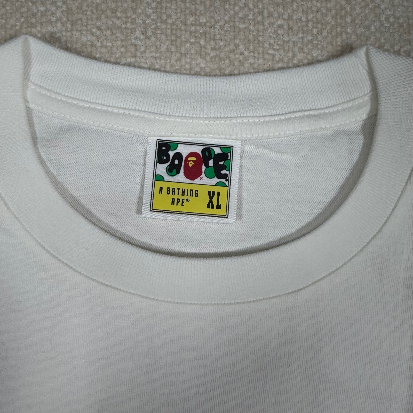 A Bathing Ape Pirate Store Milo Pirate Tee Mens White XL Brand New