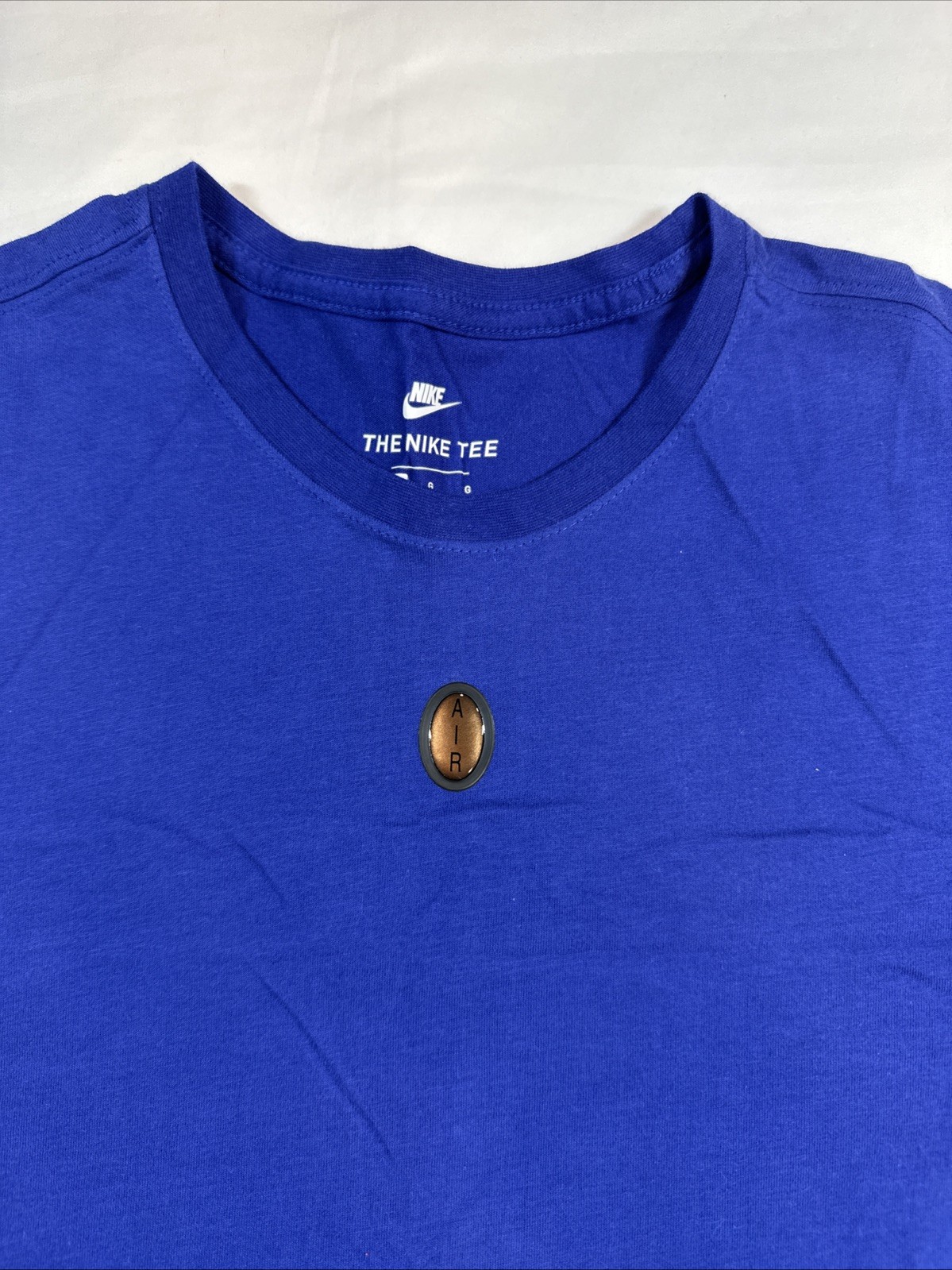 Nike NSW T-Shirt Tee Men Large Blue 867218 455 Foamposite One New
