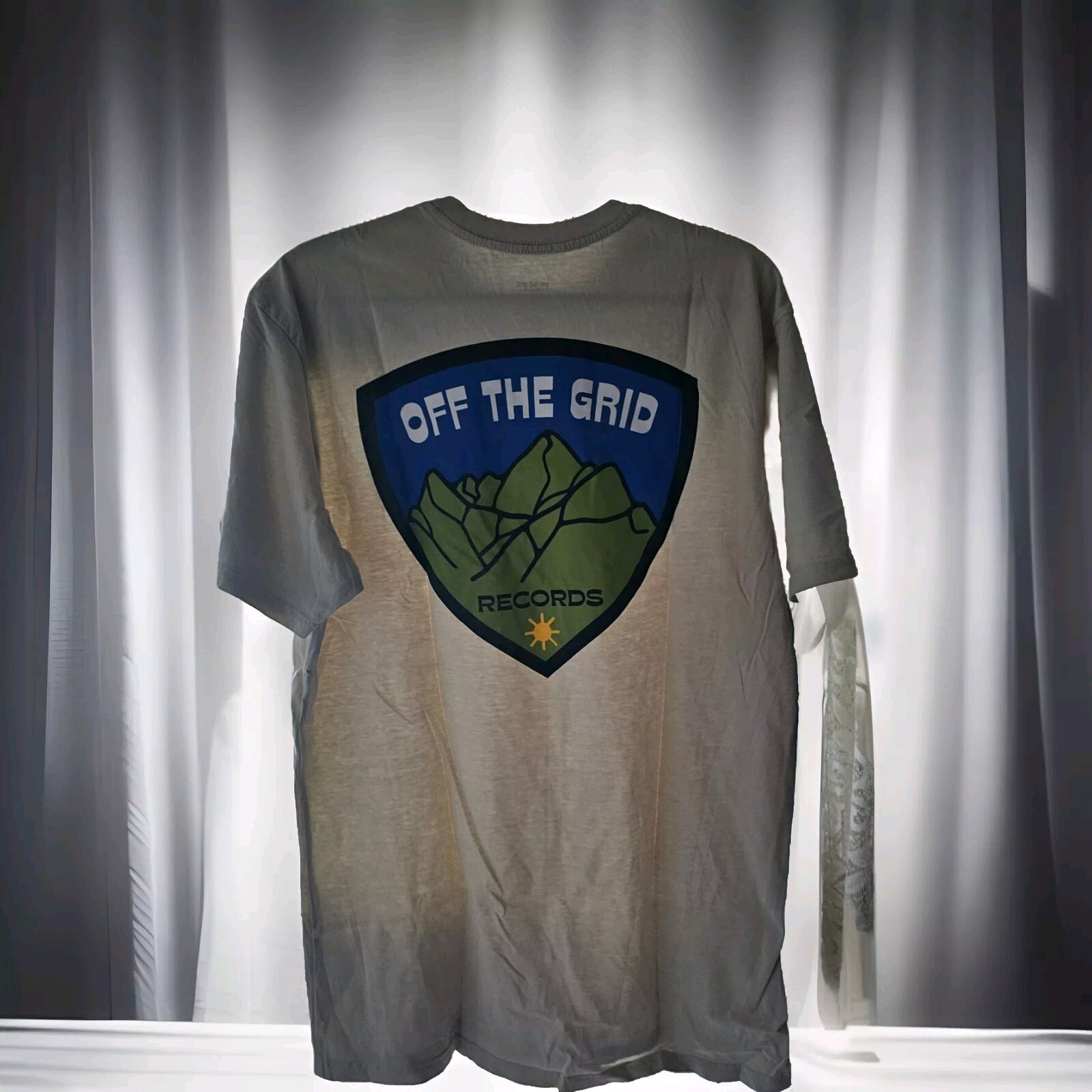 John Summit Off The Grid Records T Shirt Men’s XXL EDM House DJ Rave Bone Color