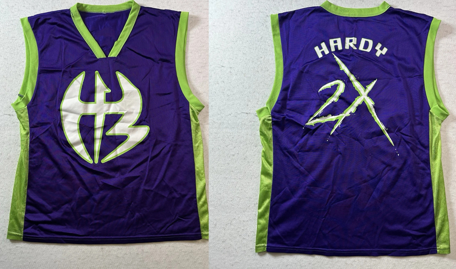 Jeff Hardy V-neck Sleeveless Jersey Tank Top AOP 3D Full Size S to 5XL K1096