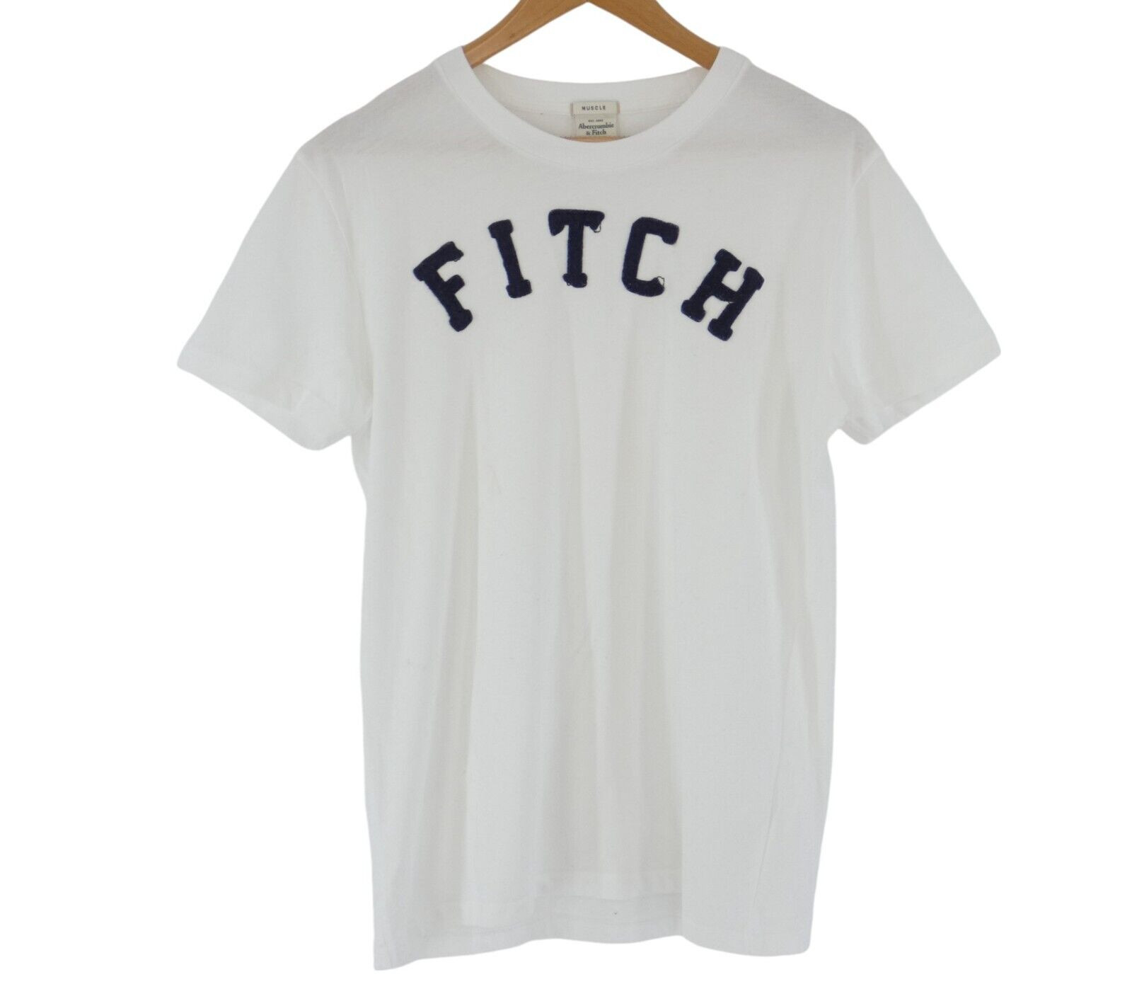 Abercrombie & Fitch Mens T Shirt Bundle M Logo Cotton Crew Neck 3 Pack Casual