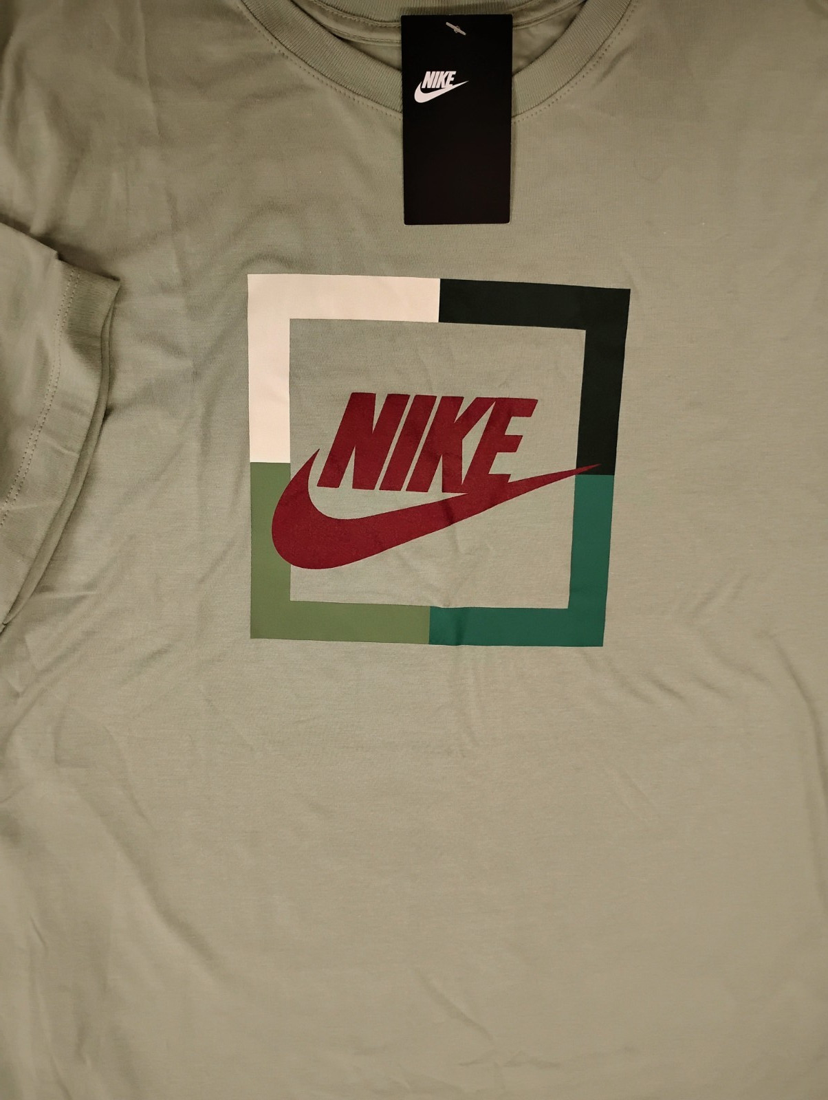AUTHENTIC NIKE AIR FUTURA OPEN BLOCK HORIZON T SHIRT IB8245-004