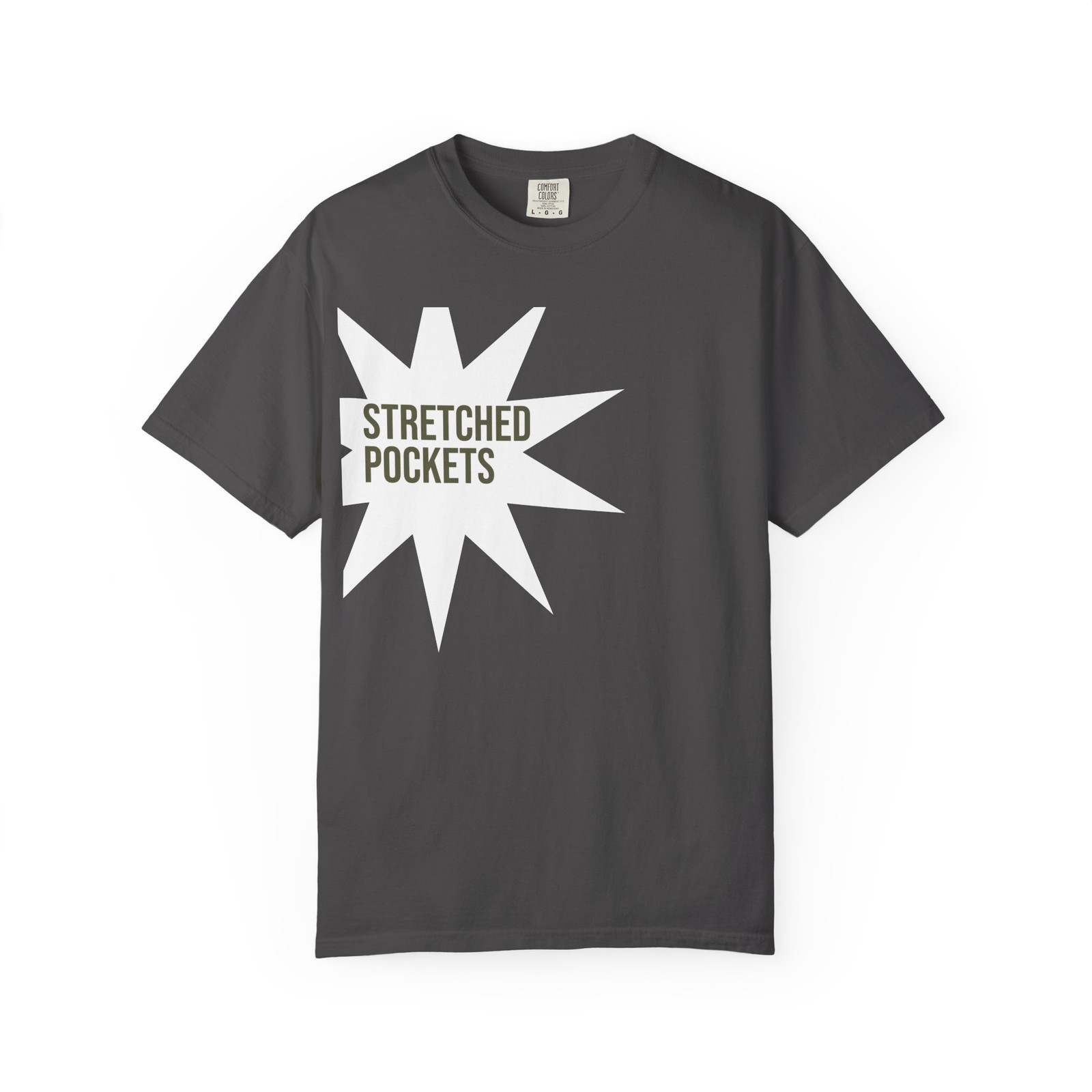 Stretched Pockets T-shirt | Graphic Tee, Starburst Logo