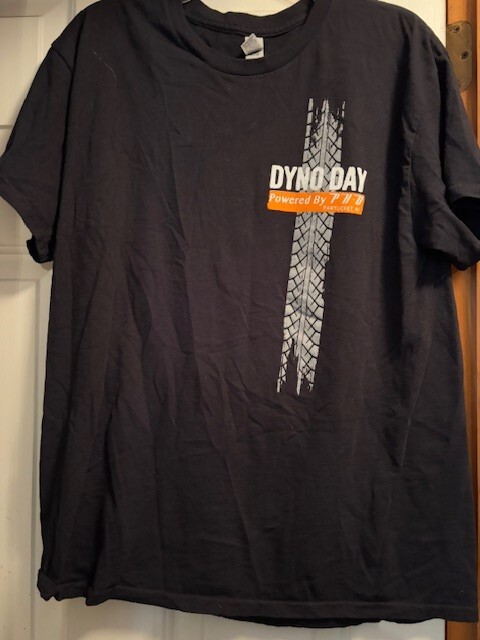Harley Davidson “DYNO DAYS 30 Years” Pawtucket RI LARGE Black T Shirt EUC
