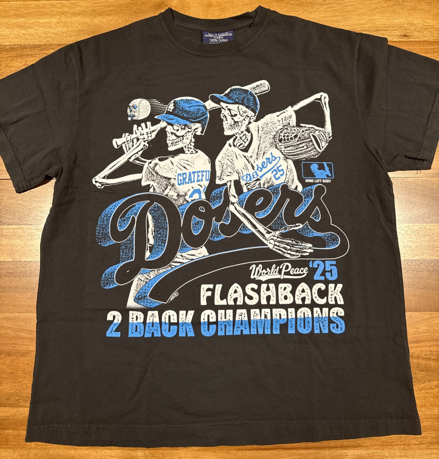 Online Ceramics Los Angeles Dosers “Flashback 2 Back Champions” XL Tshirt