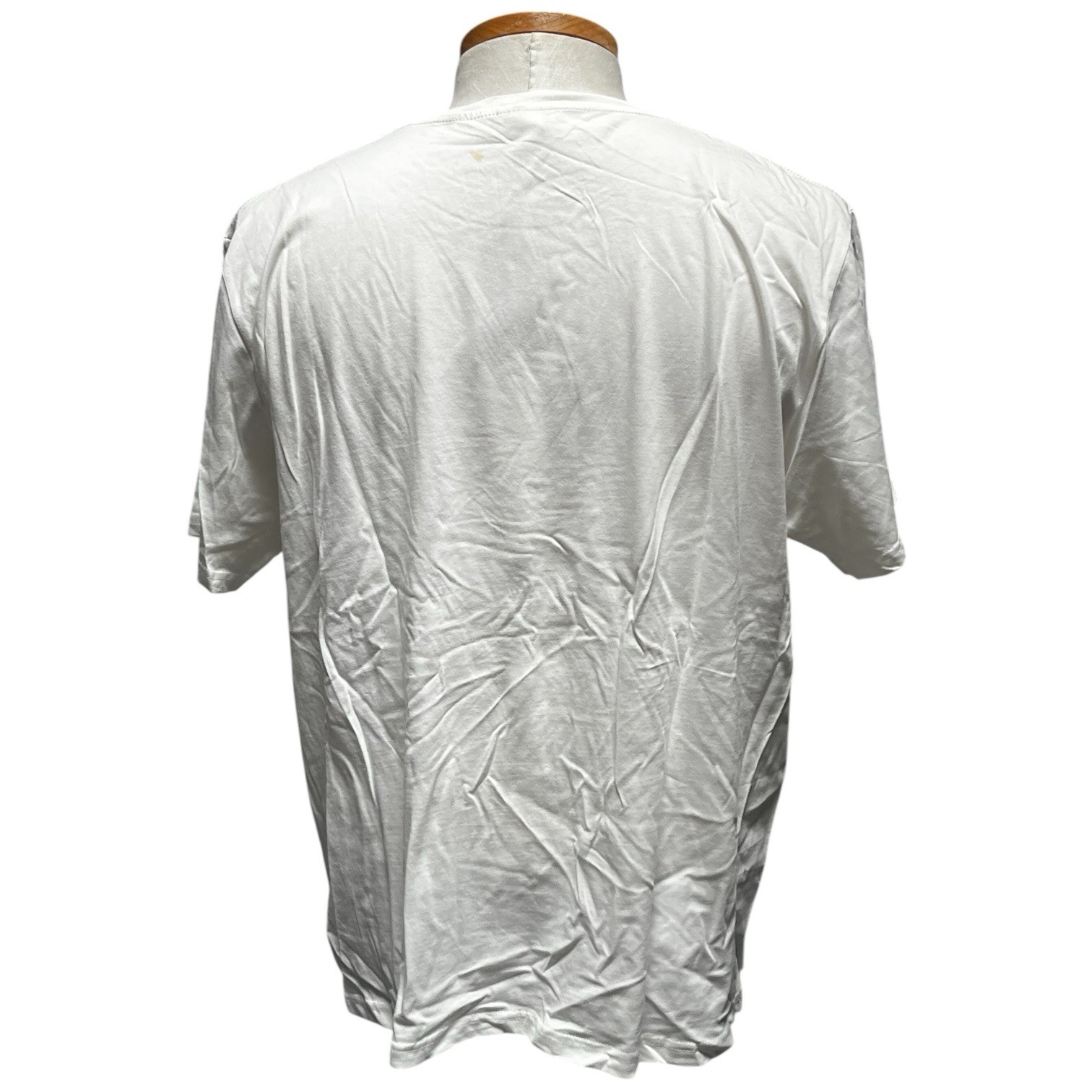 Typographia x Yuichi Fukuda Collaboration T-Shirt Fish Graphic Size XXL White