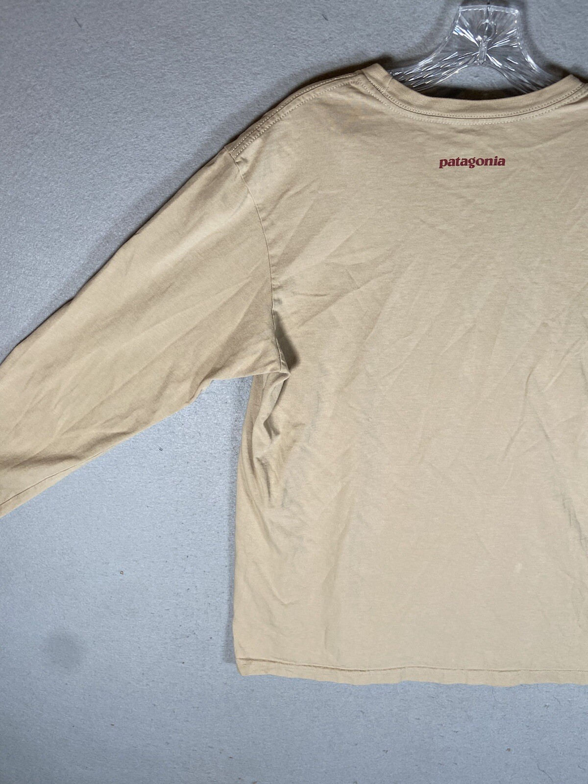 Patagonia Climate Counts Kill The Gas Pump Men’s Size Medium L/S Organic Cotton