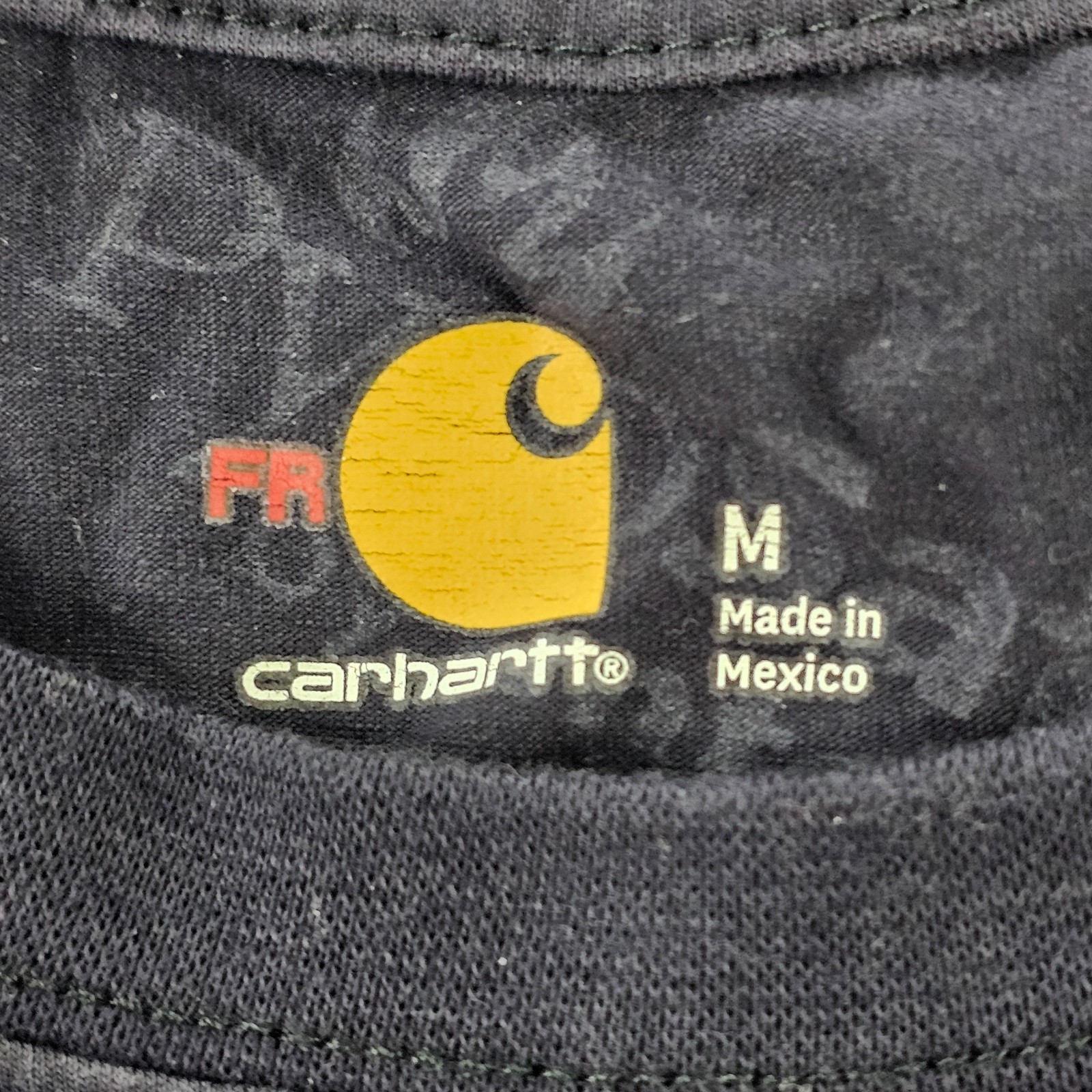Carhartt Force Blue Short Sleeve Cotton Spandex T-Shirt Men’s M