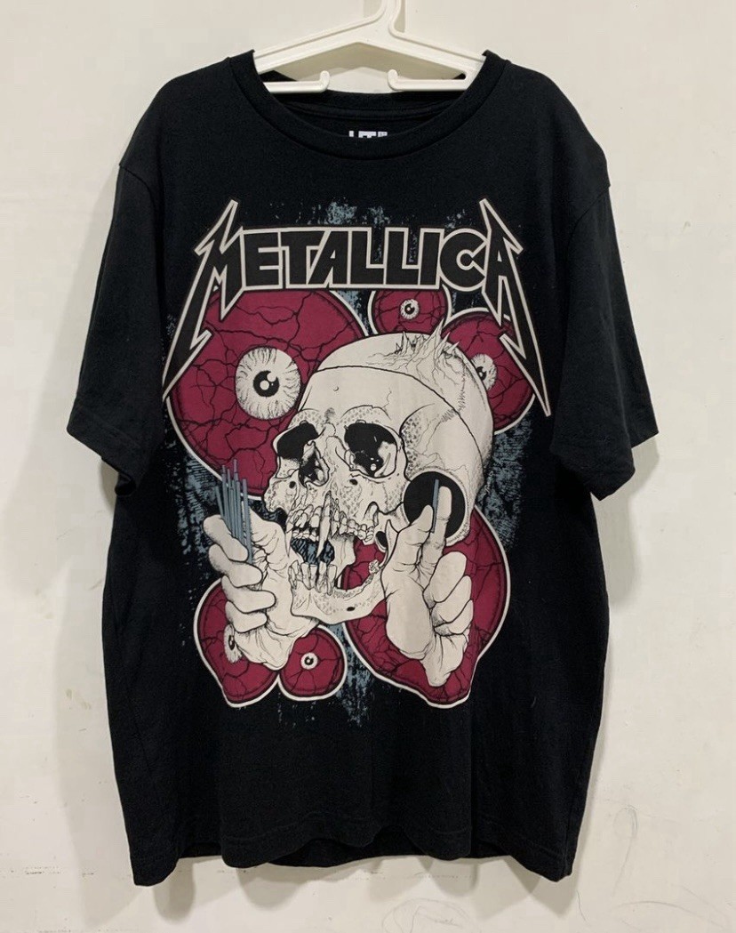 Uniqlo Metallica Pushead T-shirt