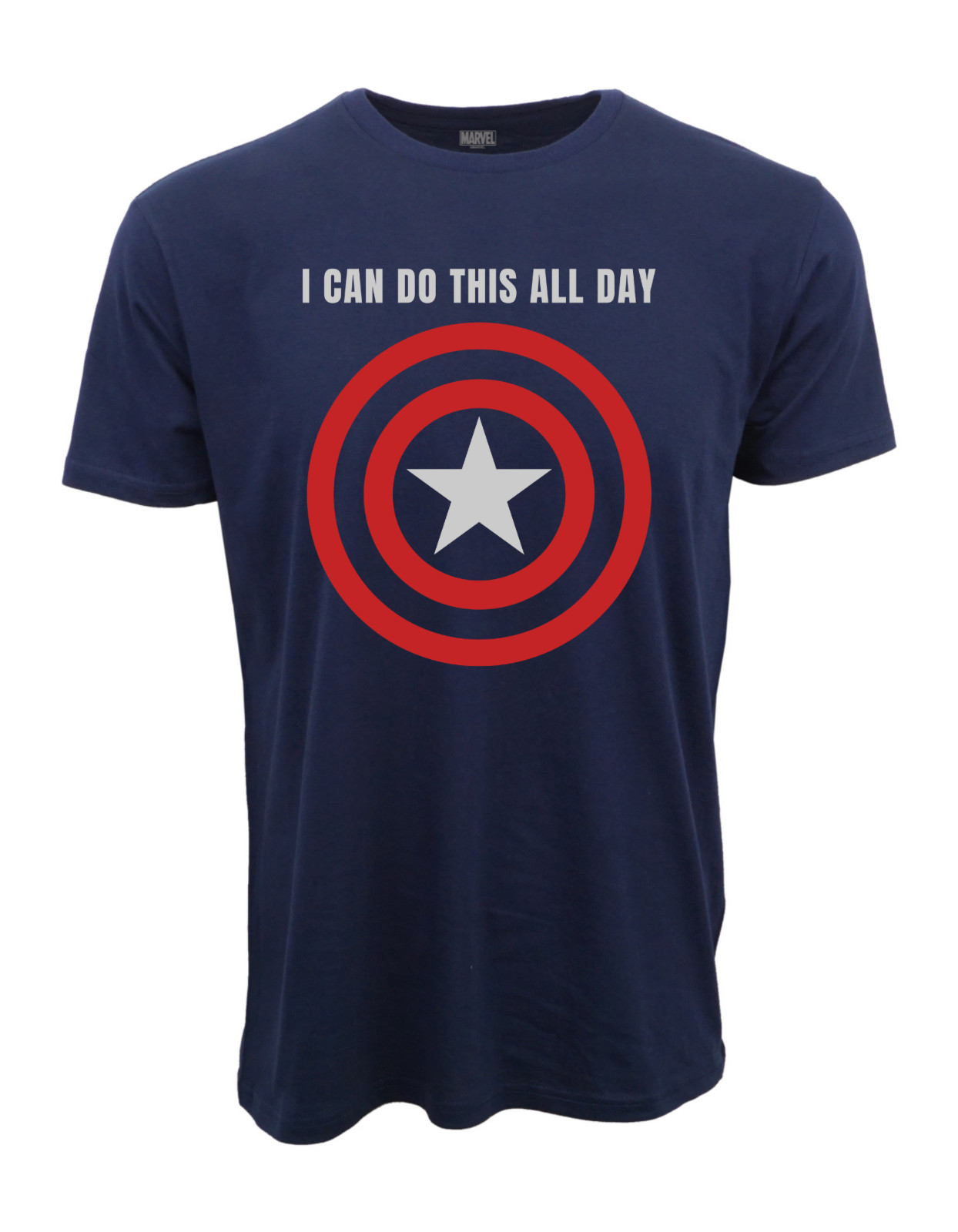 MARVEL CAPTAIN AMERICA I CAN DO THIS ALL DAY T SHIRT