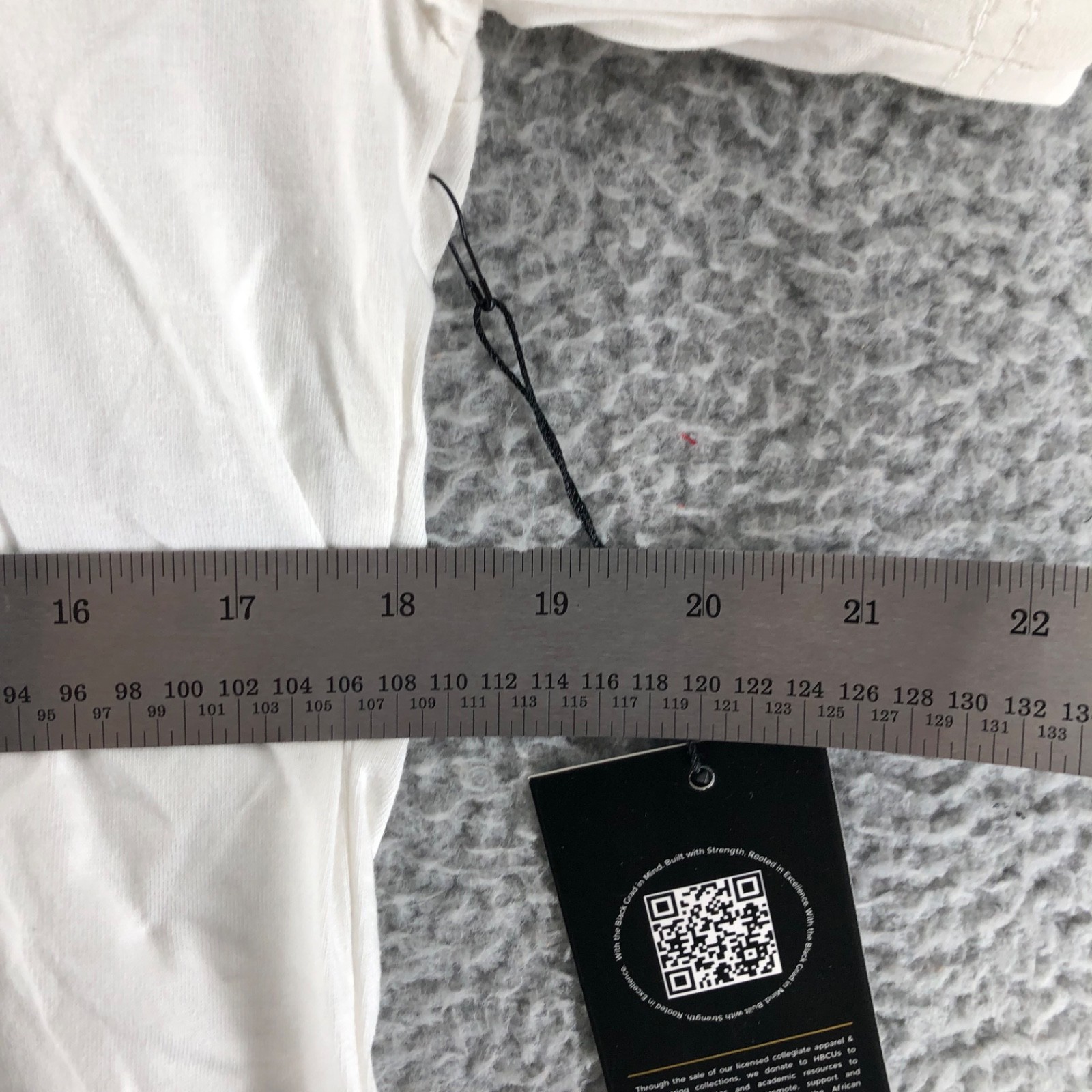 Black & Scholared Men’s Size S Shirt Black and White Educated Black Grad