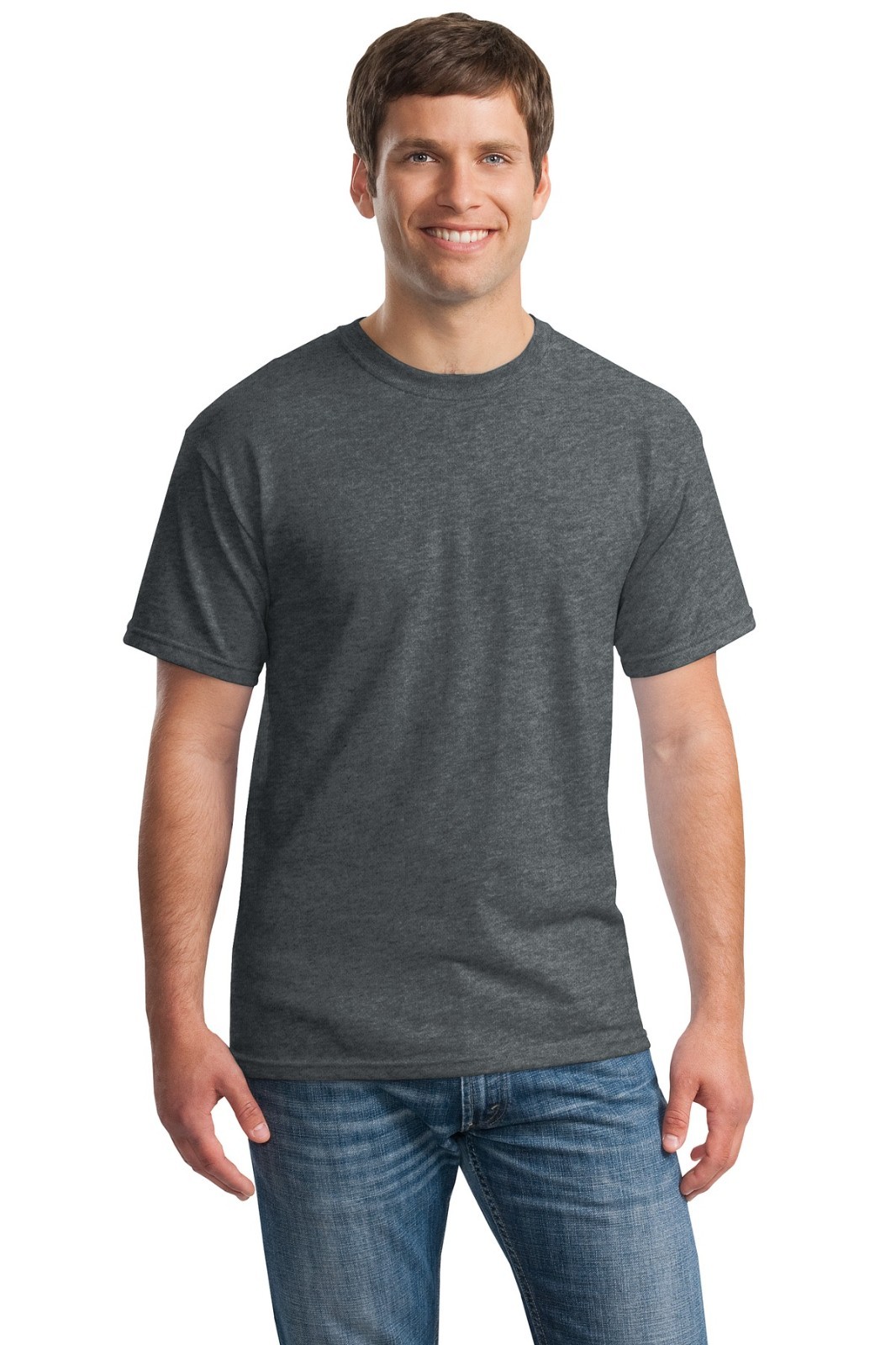 Gildan (5-pack) Bulk Solid Heavy Cotton Short Sleeve Blank Tee T-Shirt S-5XL New