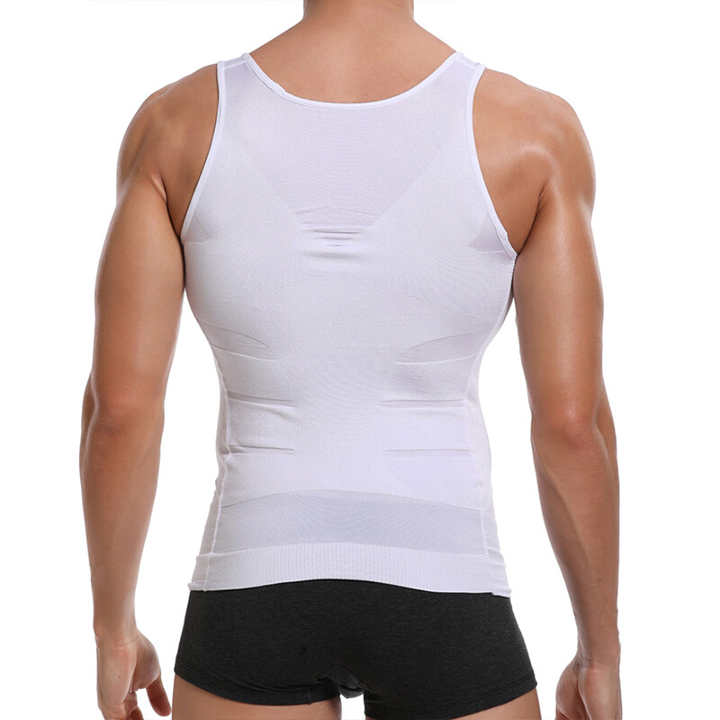 Shaperluv For Men Body Shaper Vest Compression Shirt Tank Fajas camisa de hombre
