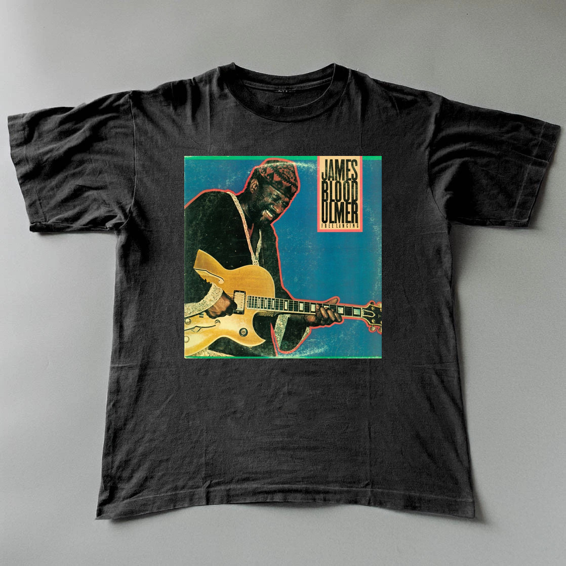 Trend! James Blood Ulmer Black Cotton Shirt All size S-5XL L724