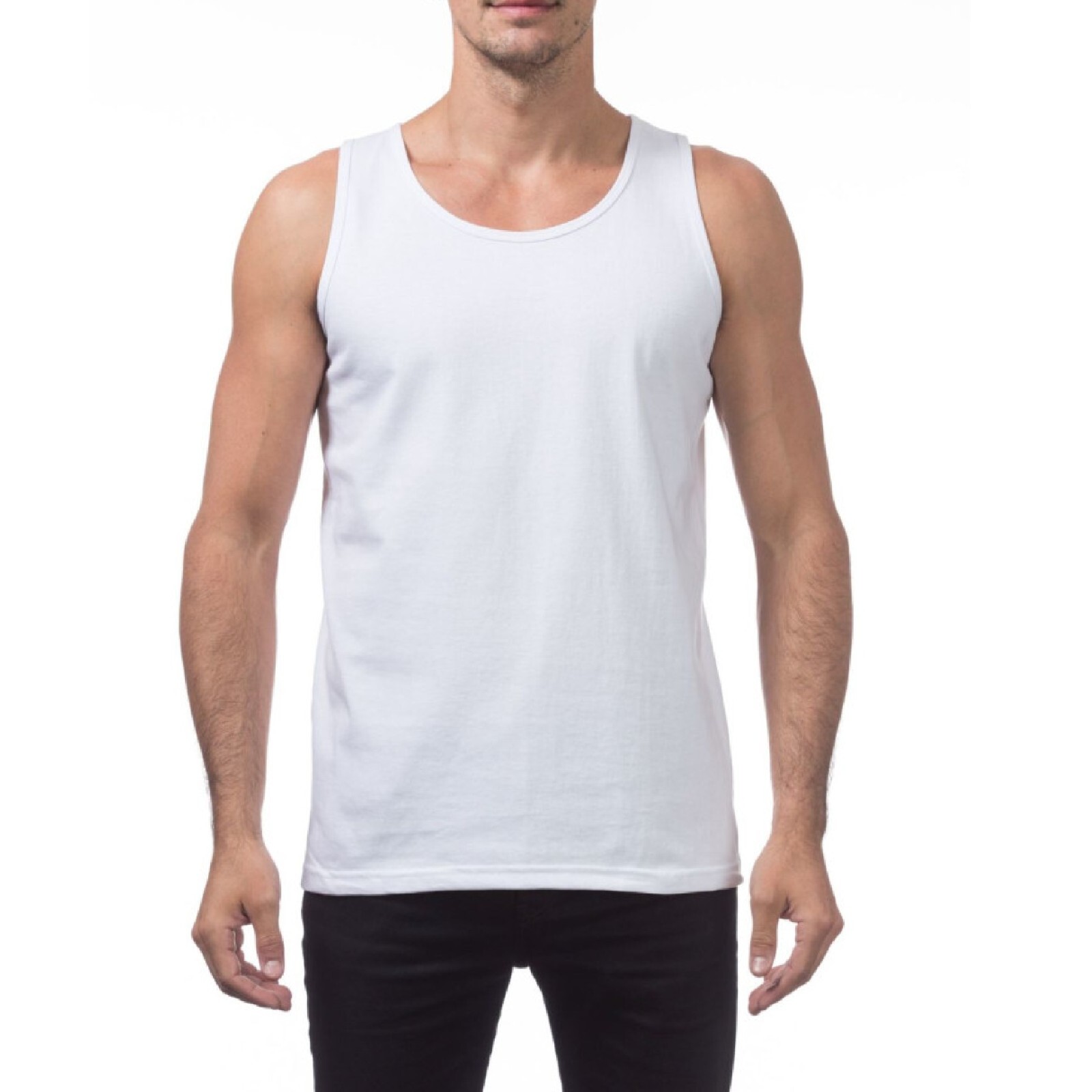 3 PACK PROCLUB MENS COMFORT TANK TOP PRO CLUB CASUAL SLEEVELESS SHIRT GYM SUMMER