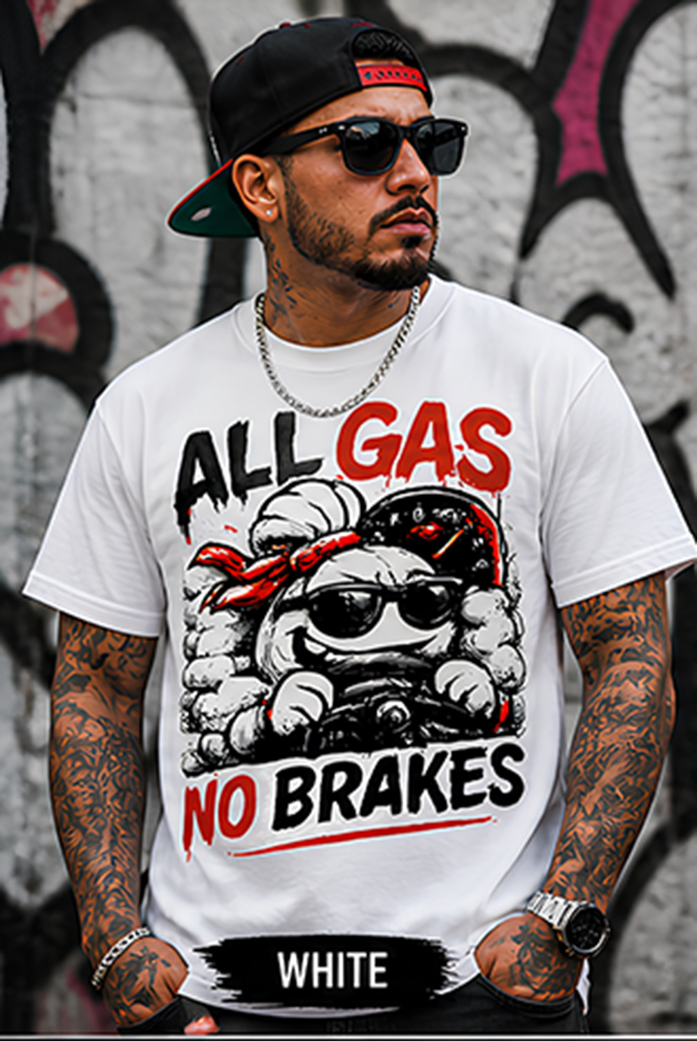 Big & Tall Sneaker Tee Shirt to Match with Jordan 3 Worlds Best Dad All Gas T