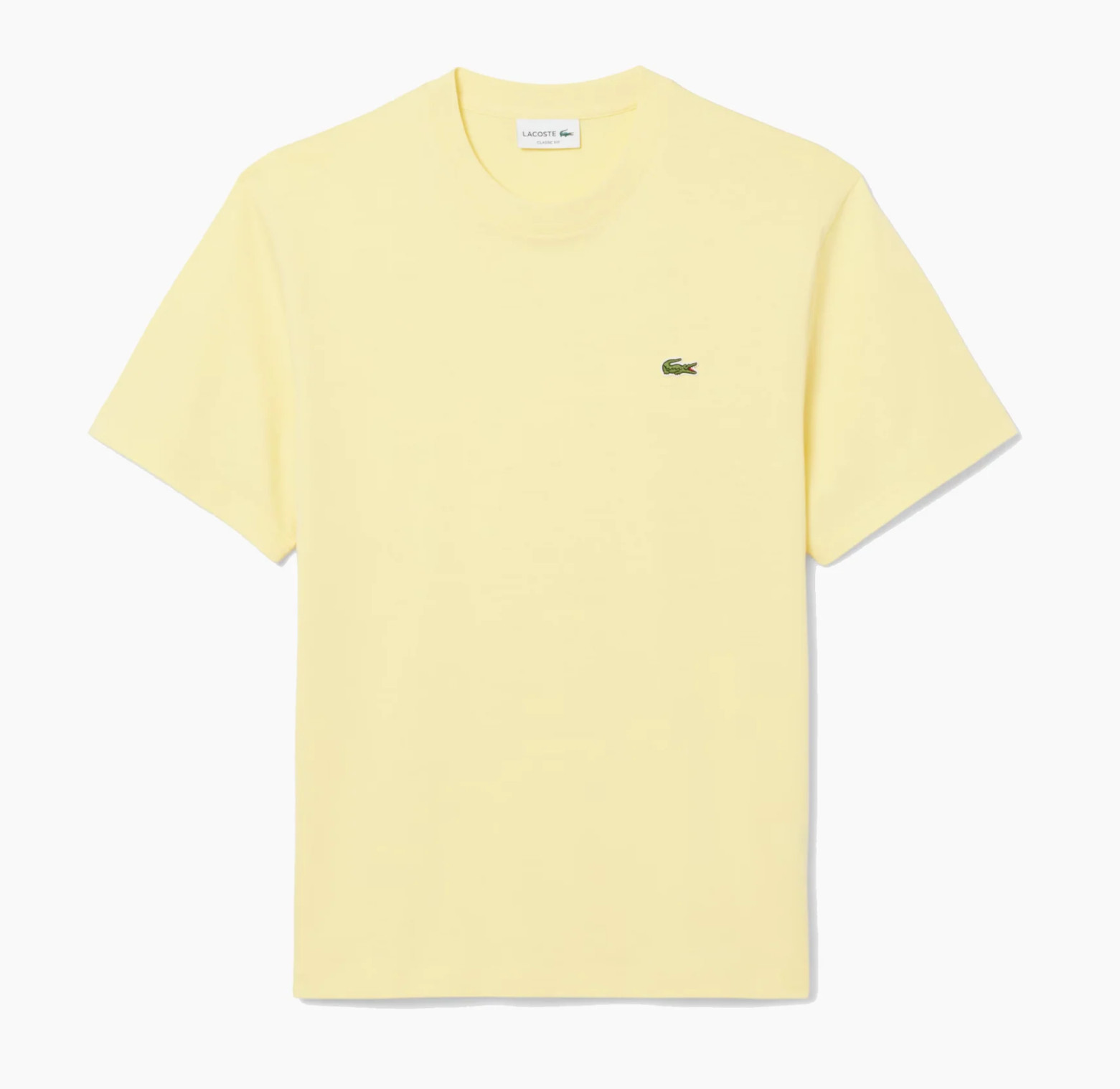*NEW* Men’s Lacoste Cotton T-shirt YELLOW (TH7318 107) 👍