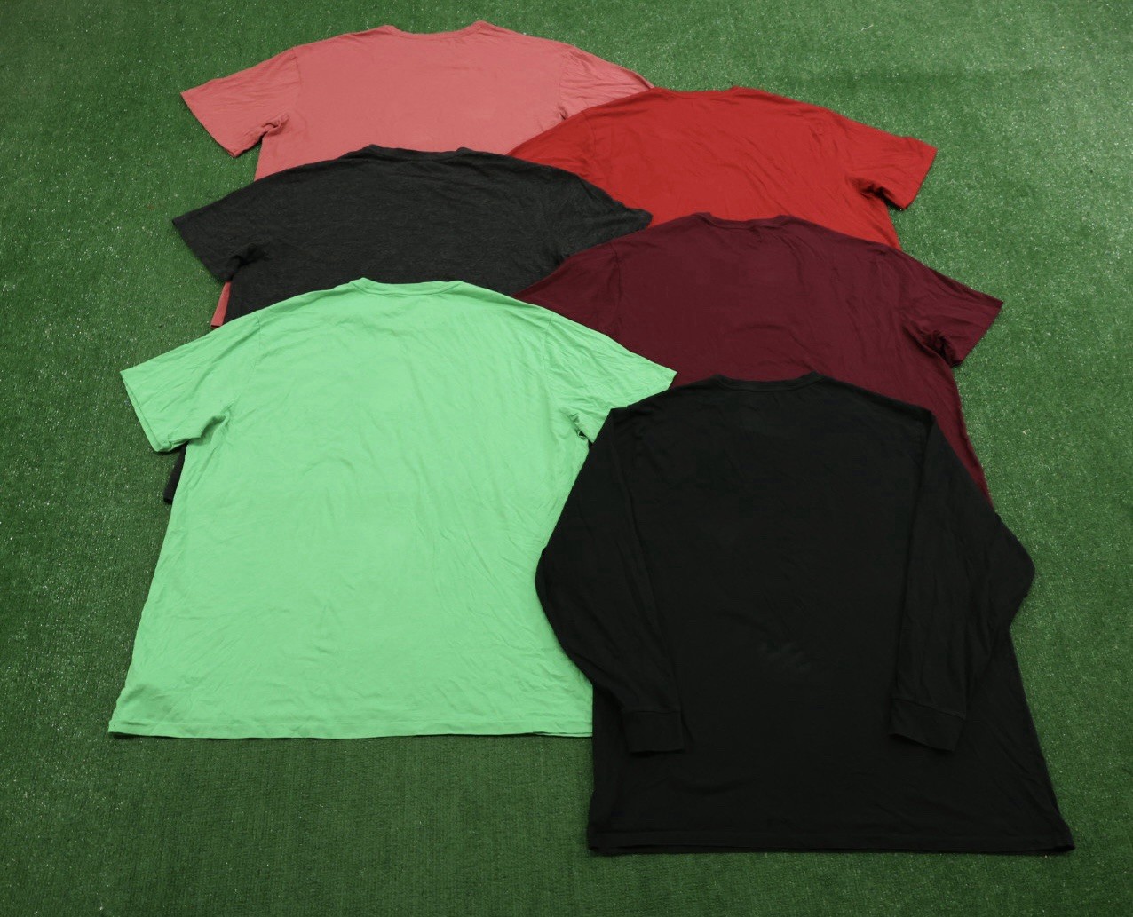 Lot Of 6 Men’s Big and Tall 3XLT Polo by Ralph Lauren Tee 100% Cotton Q194