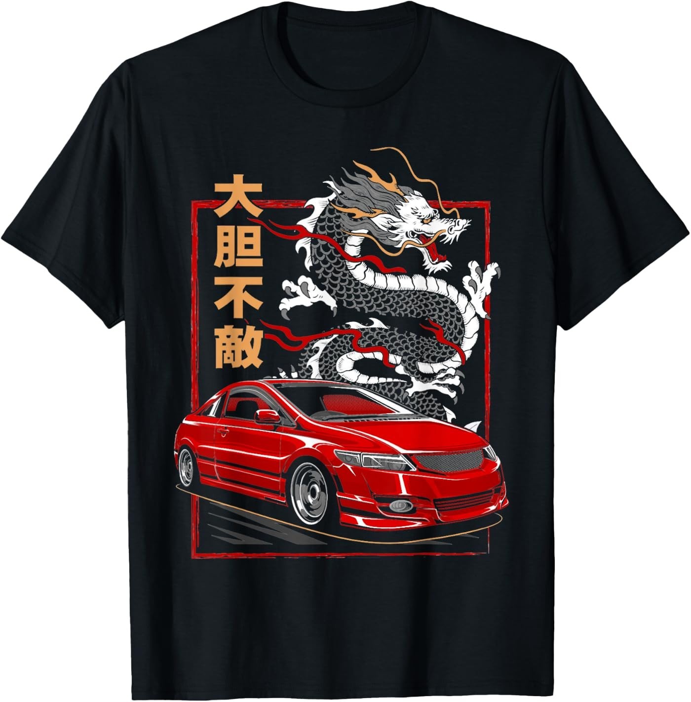 Civic Si Sport Car Red JDM Cars T-Shirt