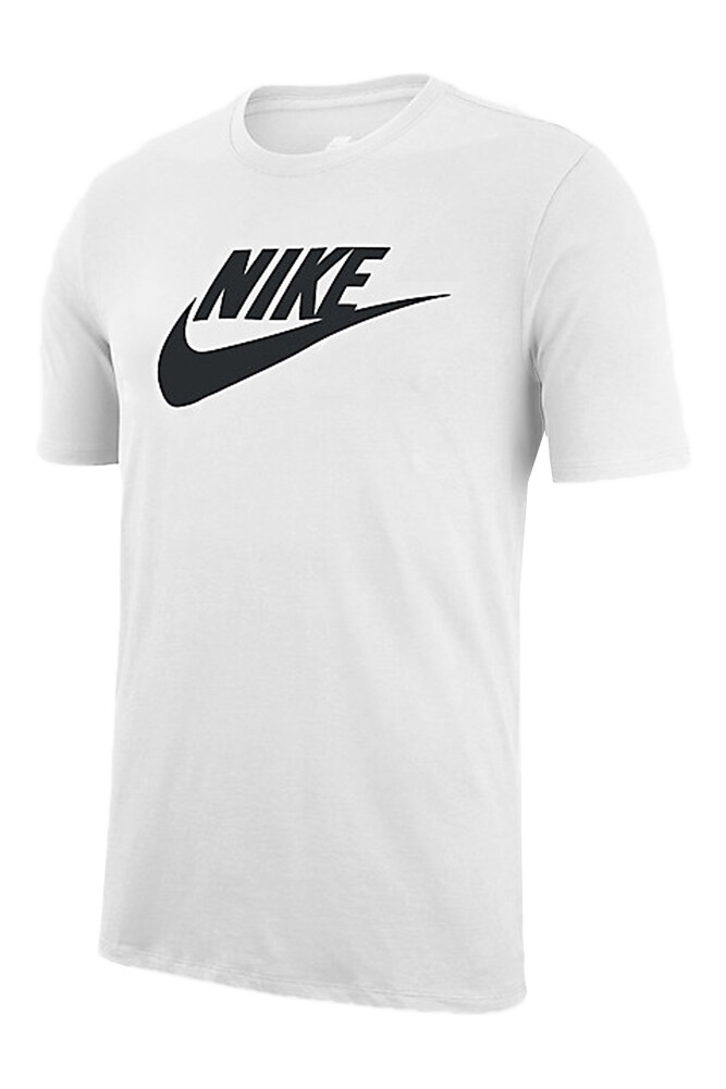 Nike Men’s Athletic Wear Short Sleeve Logo Swoosh Printed Gym Active T-Shirt