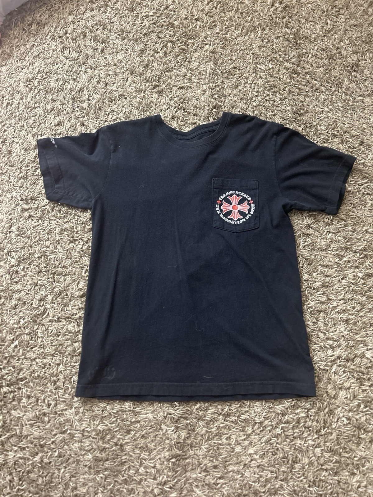 Chrome Hearts Made In Hollywood T Shirt Black Size Medium