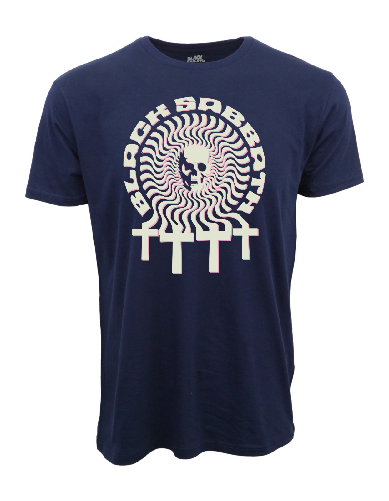 BLACK SABBATH OFFICIAL LICENSE CROSS T SHIRT