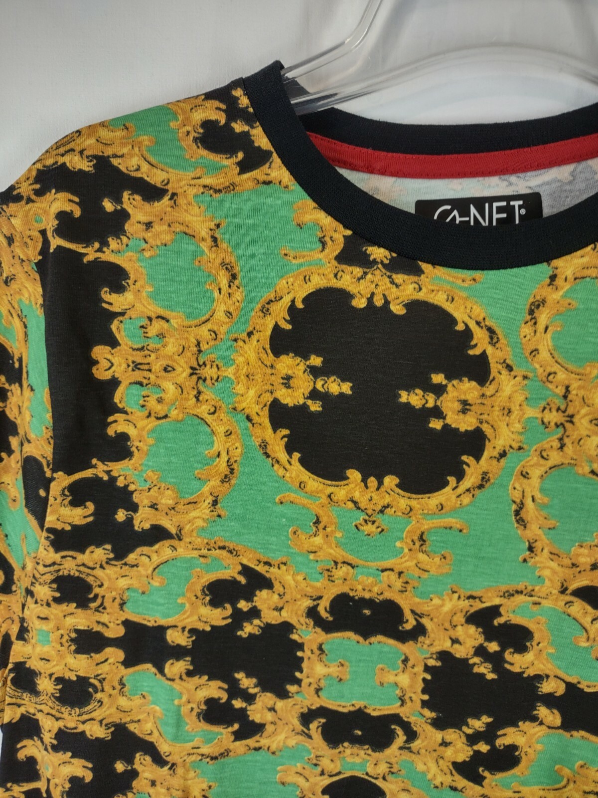 Graphic Print Shirt Men’s Size Large ( L ) G-Net Short Sleeve 100% Cotton