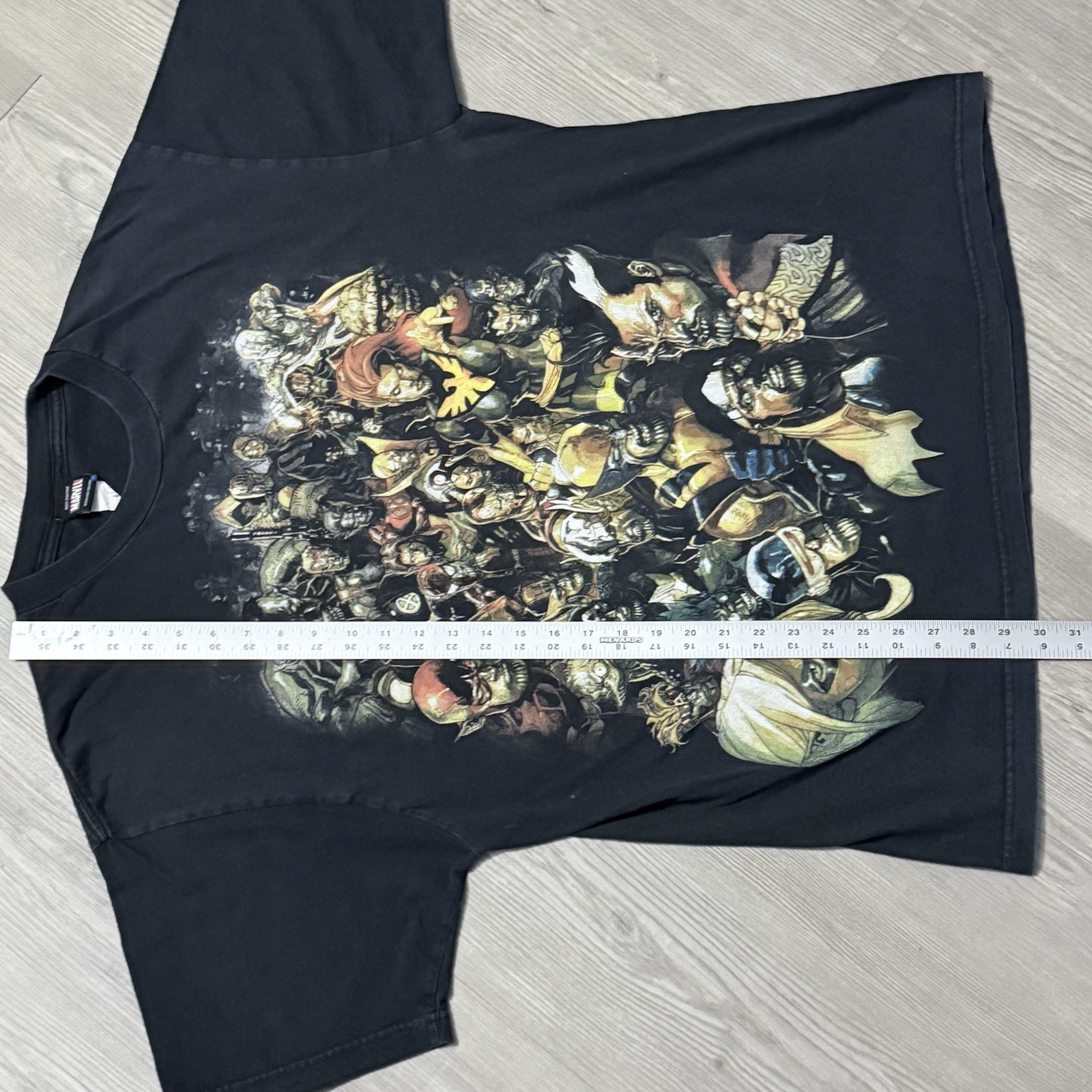 Vintage Marvel Mad Engine Front Graphic T-Shirt Size XL Comics