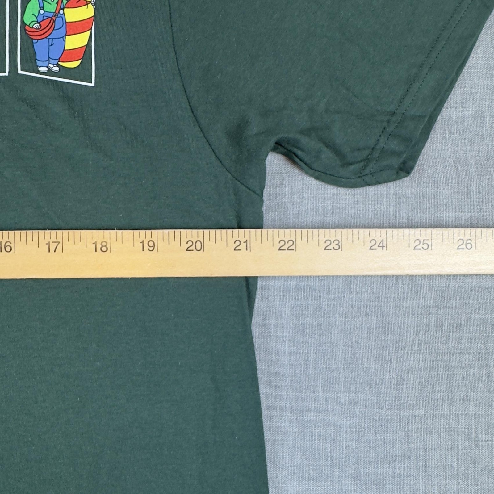 BTS Tiny Tan Shirt Mens Large Green K-Pop Bangtan Boys Christmas Holiday