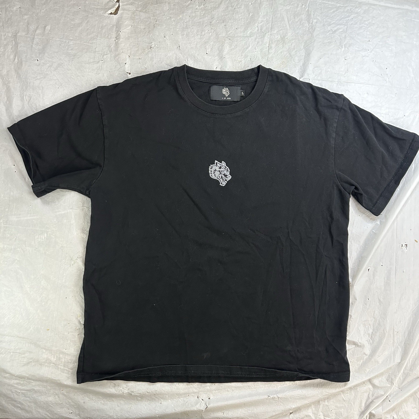 Darc Sport Wolves Black Shirt Men’s Large Rather Die Standing Gym