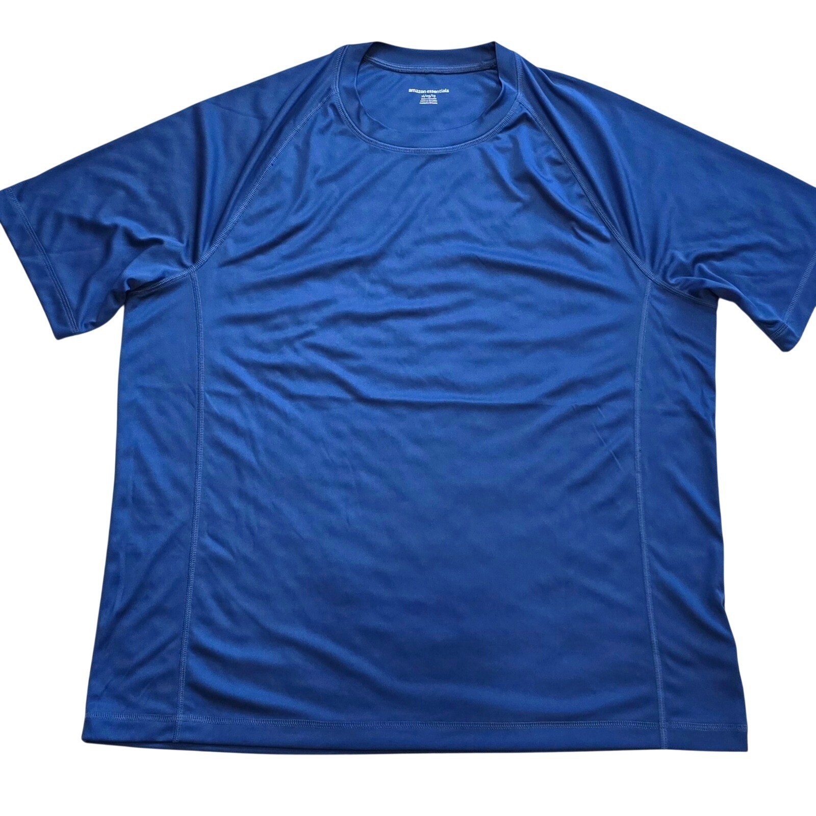 Performance Athletic Tee Shirt Men’s XL Blue Moisture Wicking