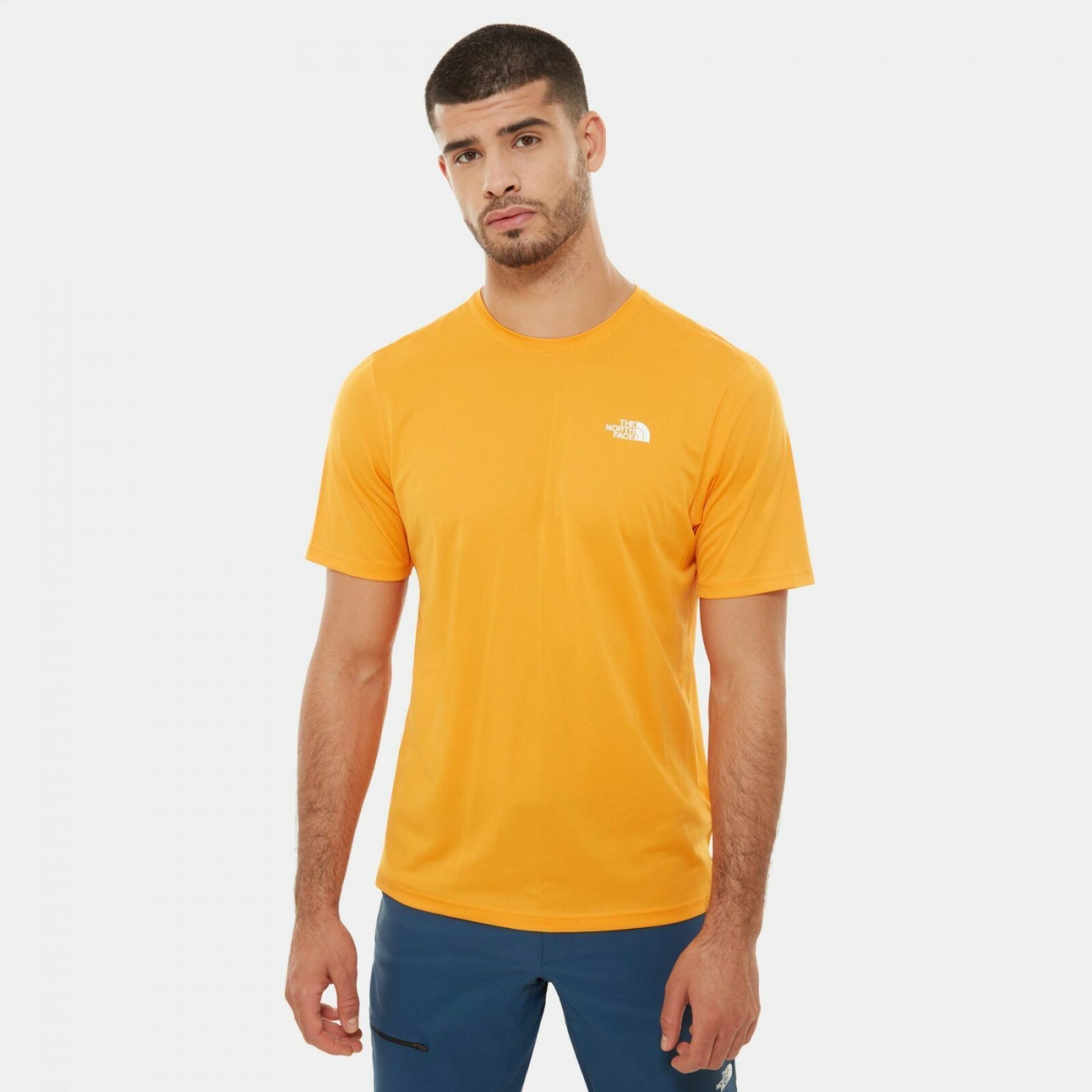 The North Face Men FLEX Li Short Sleeve T-SHIRT Running & Training A3055