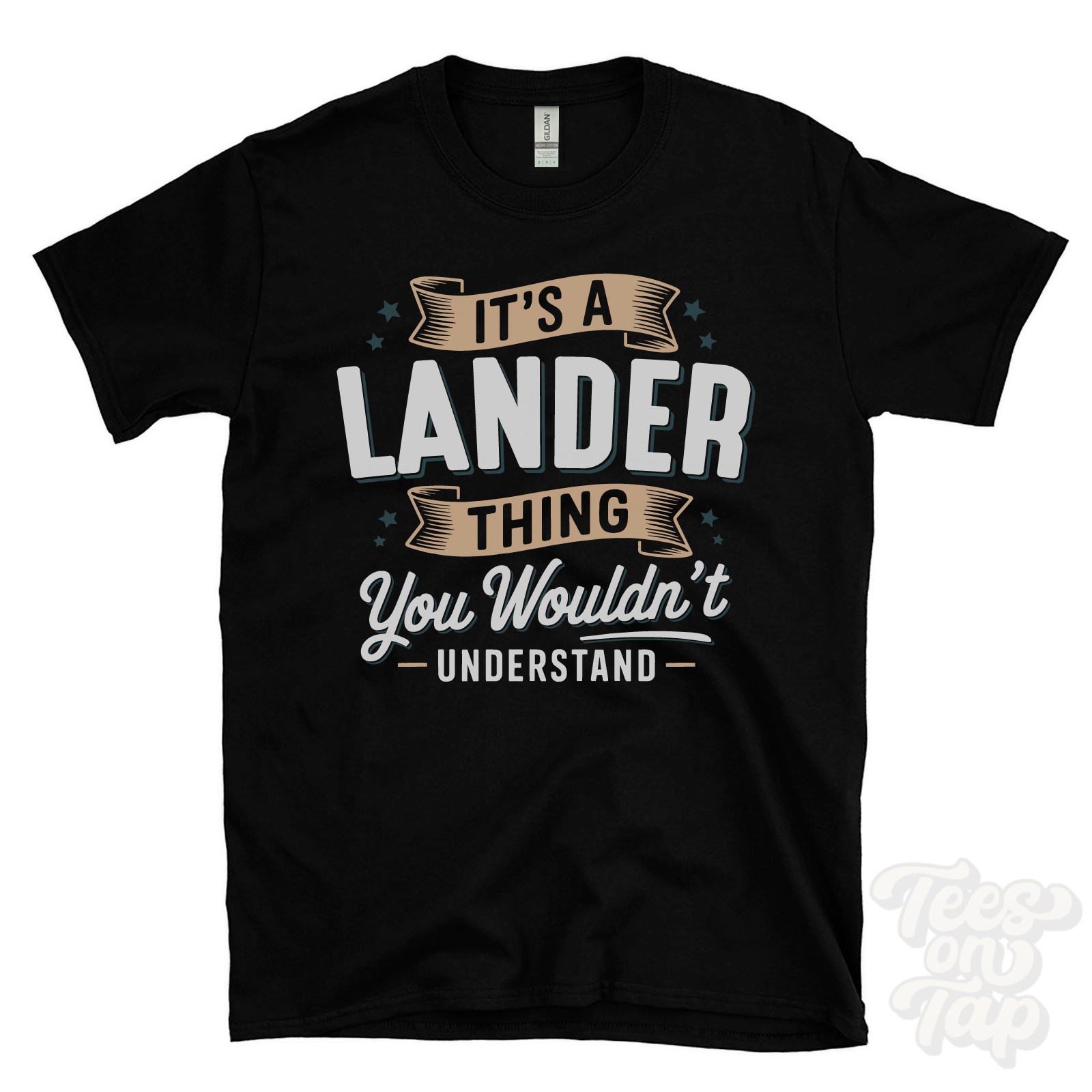 IT’S A LANDER THING YOU WOULDN’T UNDERSTAND T-SHIRT name surname family gift