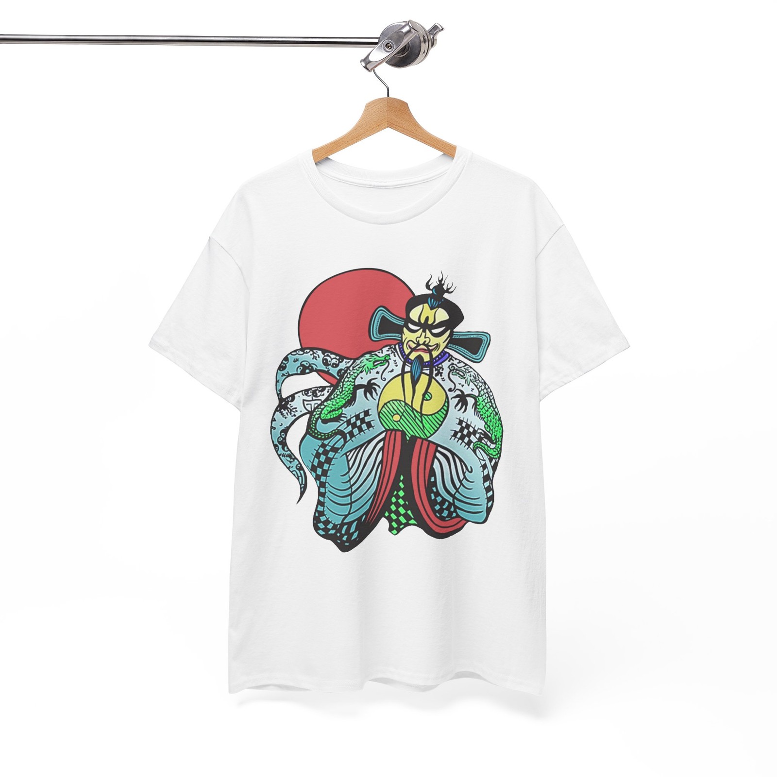 Fu Manchu T-Shirt, Big Trouble In Little China, Reality Glitch, Jack Burton Tee