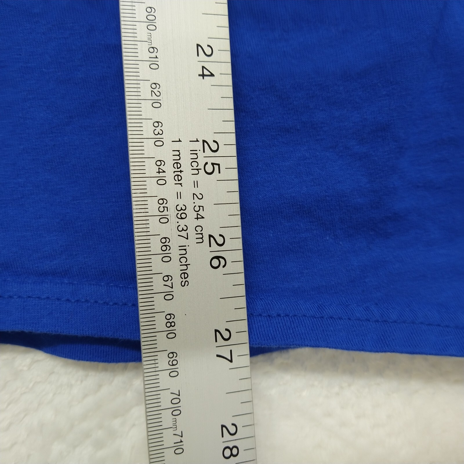 Platinum T Shirt Mens Extra Large Blue Sleeveless Casual Workout Adult