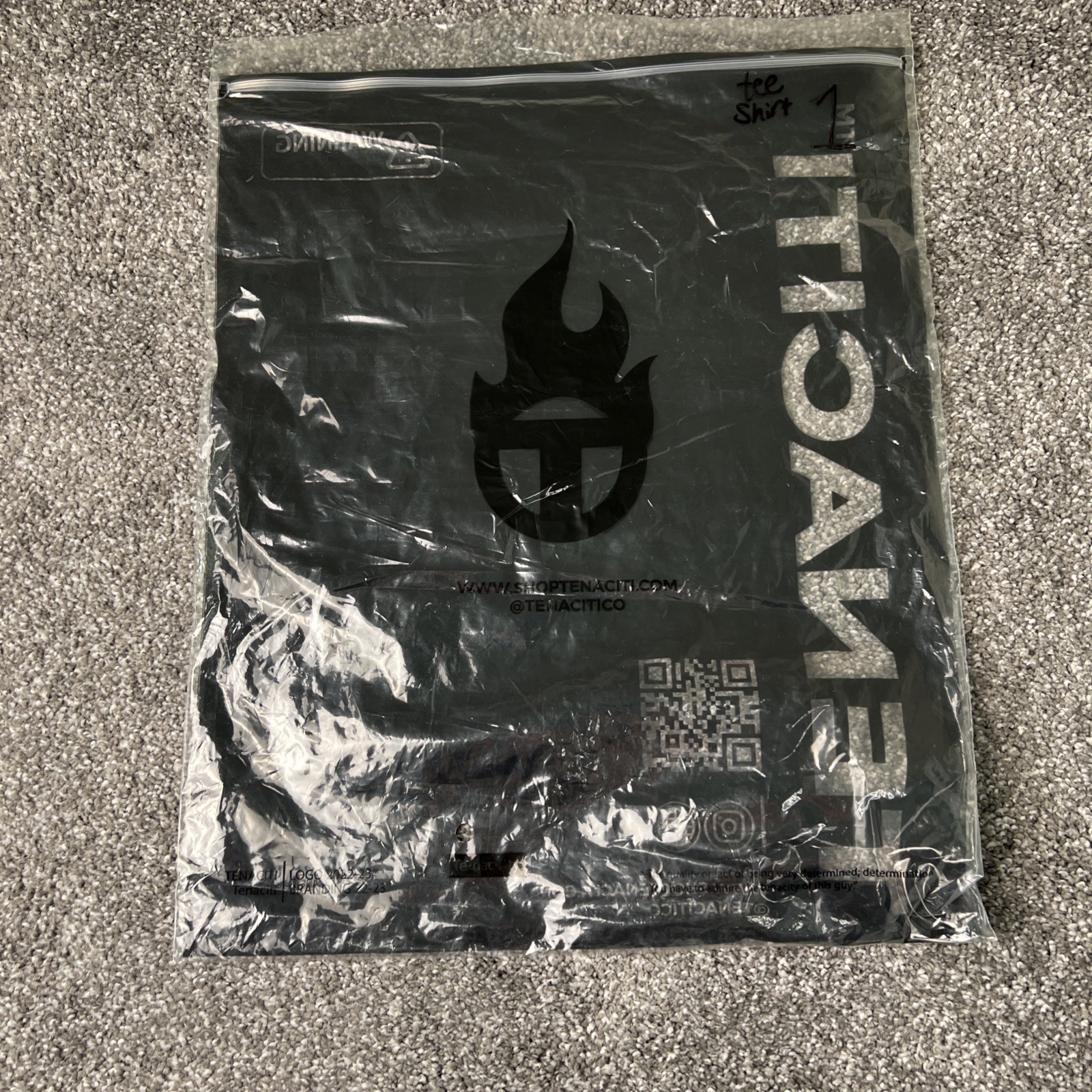 Tenaciti Studios Black SKULL tee Streetwear Shirt MENS SMALL $120MSRP