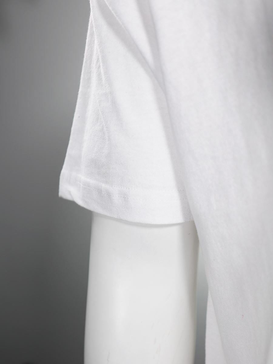 RVCA Men’s White Navy Red Circle Regular Fit S/S T-Shirt (S15)
