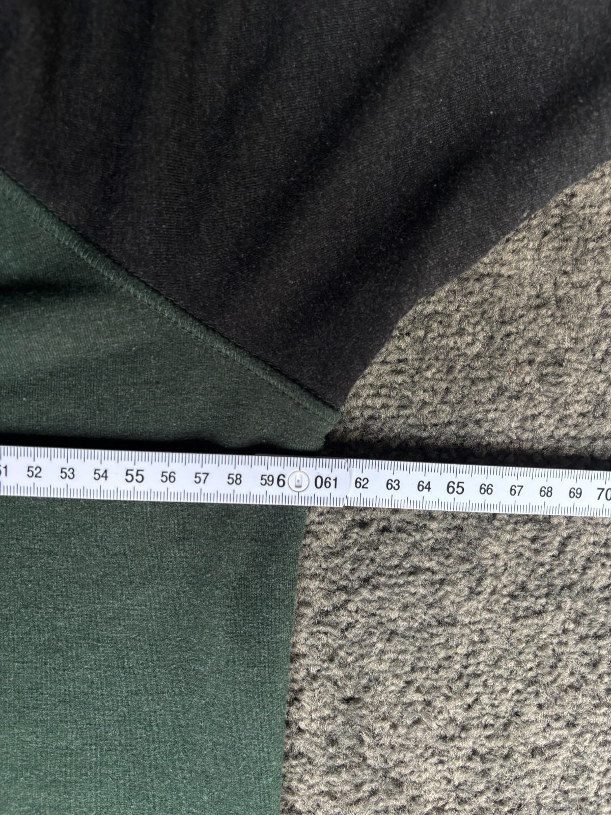 Orvis T-Shirt Men’s Large Green Gray Crew Neck Long Sleeve Classic Pullover