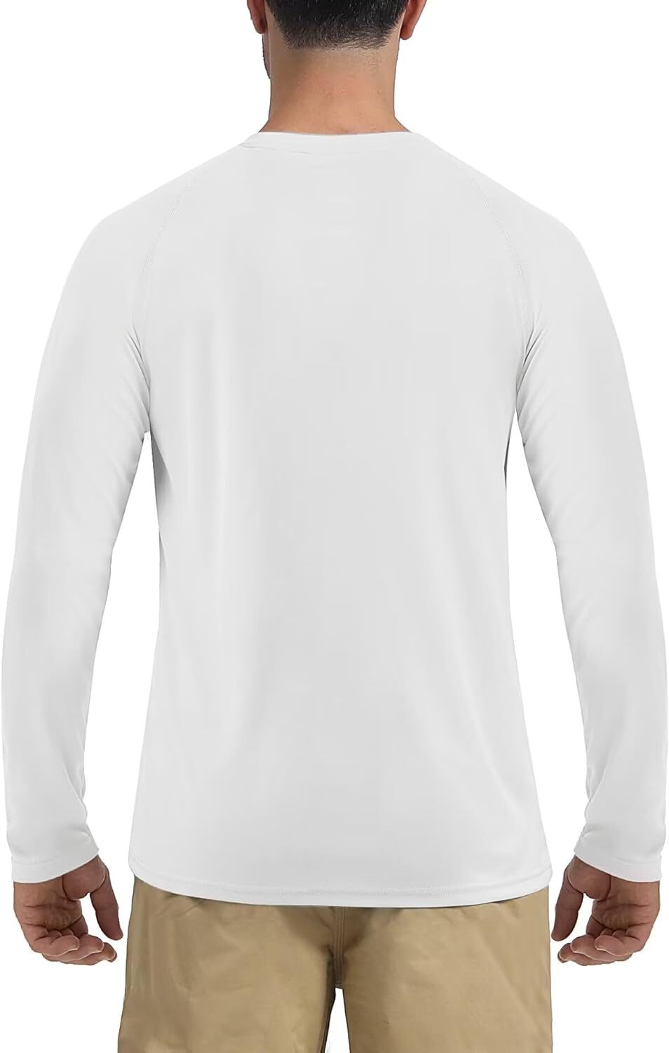 Men’s UPF 50+ Sun Protection UV SPF Shirts Long Sleeve Lightweight Quick Dry Tee