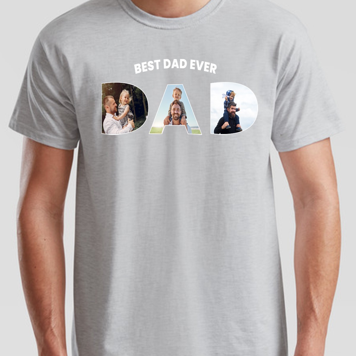 Personalised Unisex T Shirts Add Your Photo Text Ultra Soft Front & Back Print