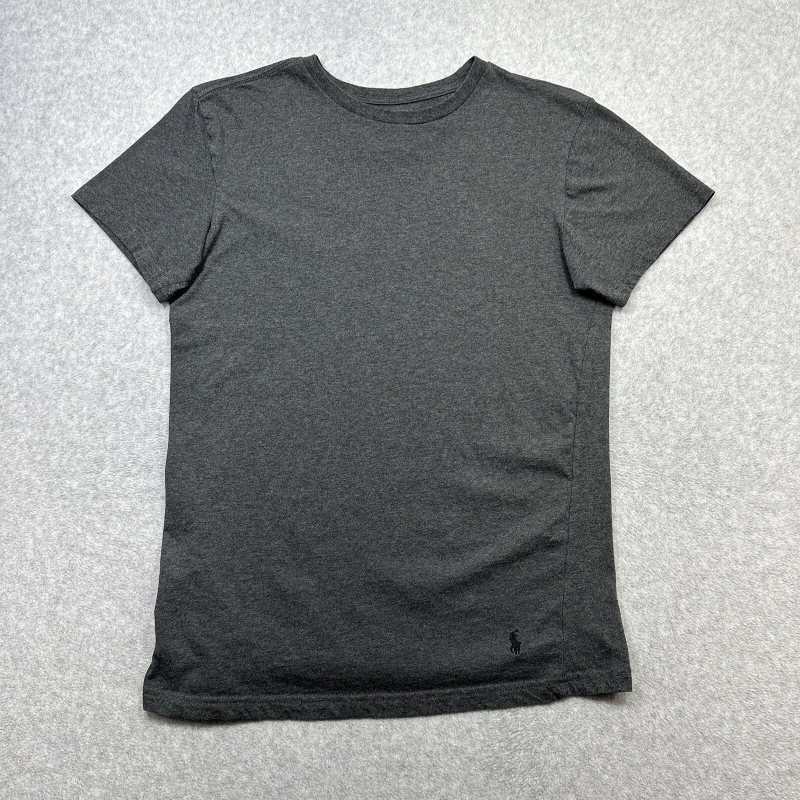 Polo Ralph Lauren T Shirt Heather Gray Classic Style Casual Preppy Pony Logo