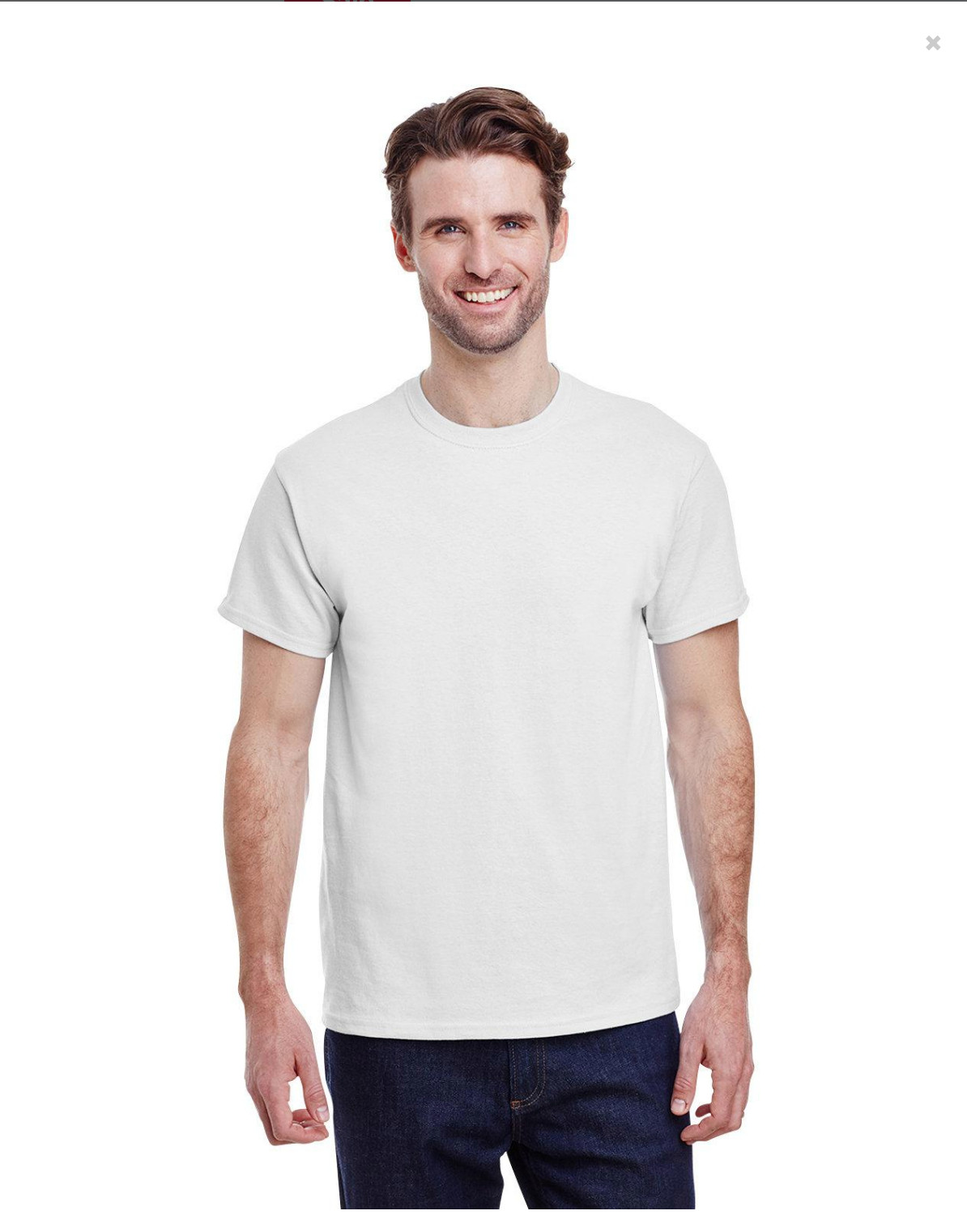 Gildan Mens G500 Premium Short Sleeve Heavy Cotton Plain Casual T-Shirt Pack 6