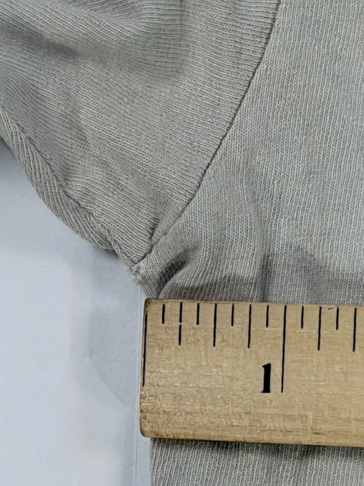 Vintage Andrew USA Made Minimalist Graphic T Shirt Tan Beige XL 90s