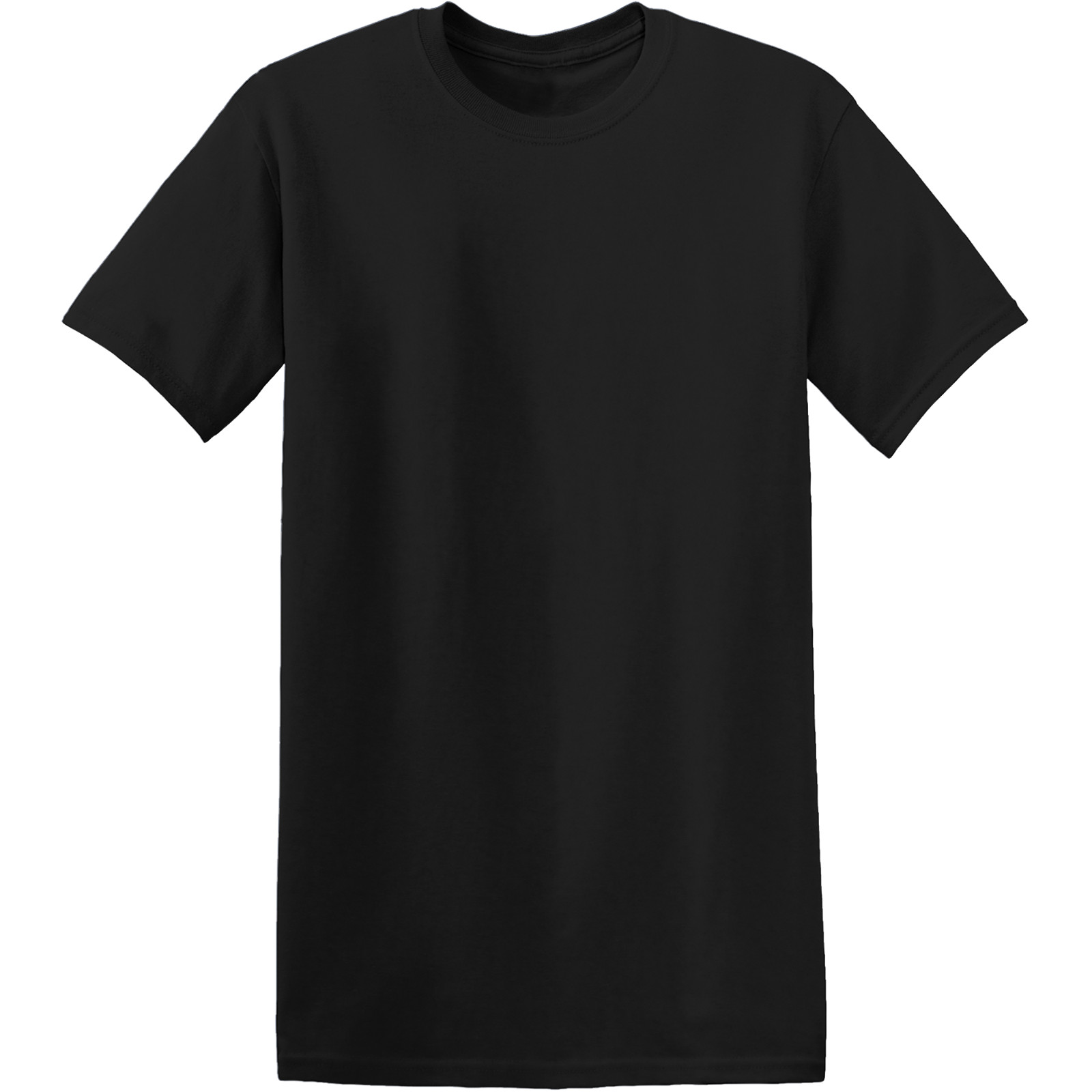 Gildan (5 Pack) Bulk Heavy Cotton Black T-shirt Gildan 5000 Plain Tee S-3XL Size