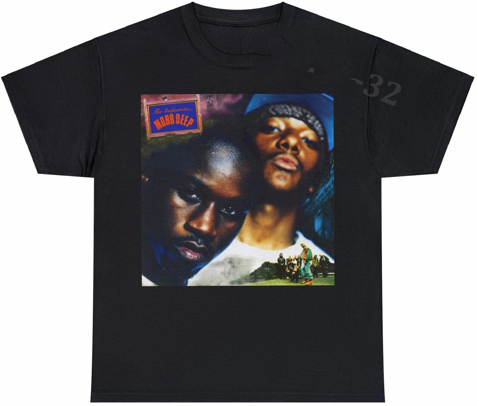 Mobb Deep 90s Hip Hop Rap Shirt Queensbridge Classic Music Tee
