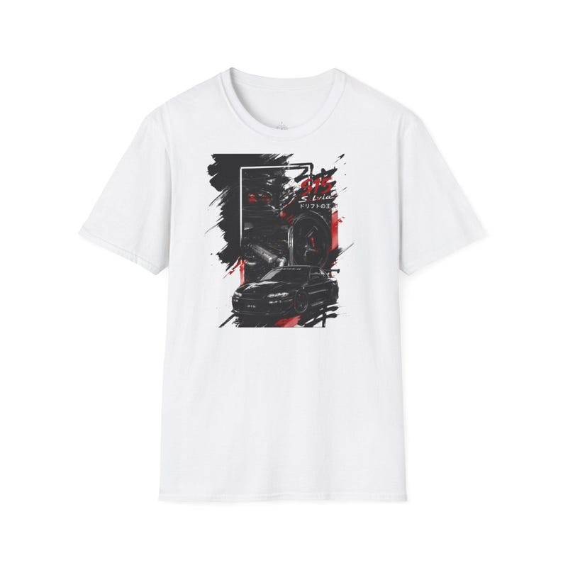 S15 Drift Car Streetwear Shirt, Japanese Drift Legend Tee, JDM Silvia Graphic T-
